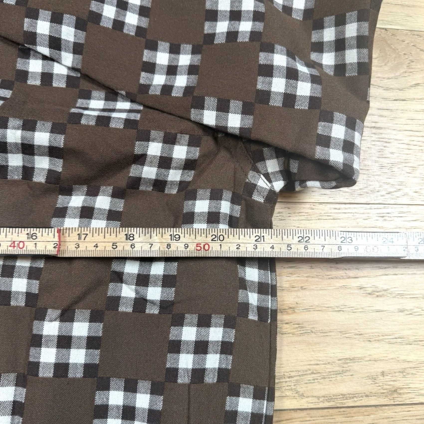 Vintage Bogey Boys Brown Check Full Zip Bomber Jacket Mens M NWOT Size US M / EU 48-50 / 2 - 7 Thumbnail