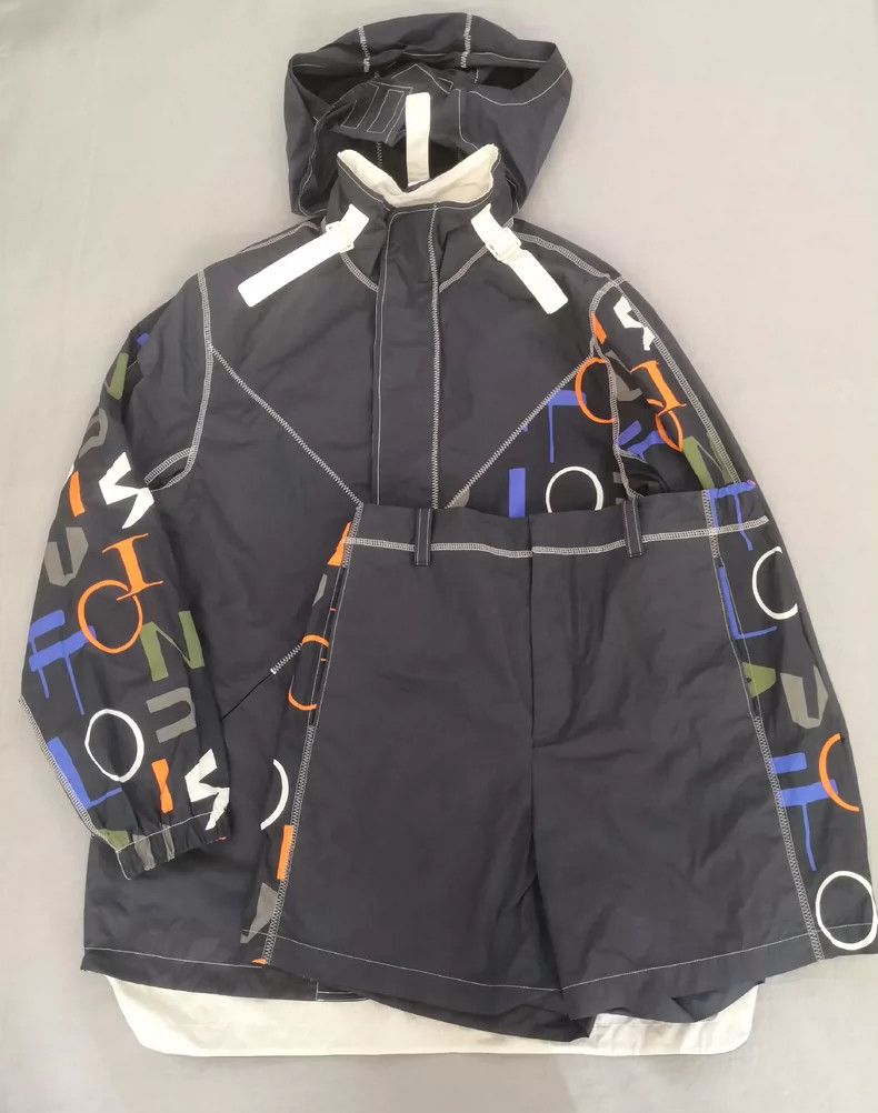Louis Vuitton Louis Vuitton Side graffiti letter logo jacket 2505-Nextarr Size US S / EU 44-46 / 1 - 1 Thumbnail