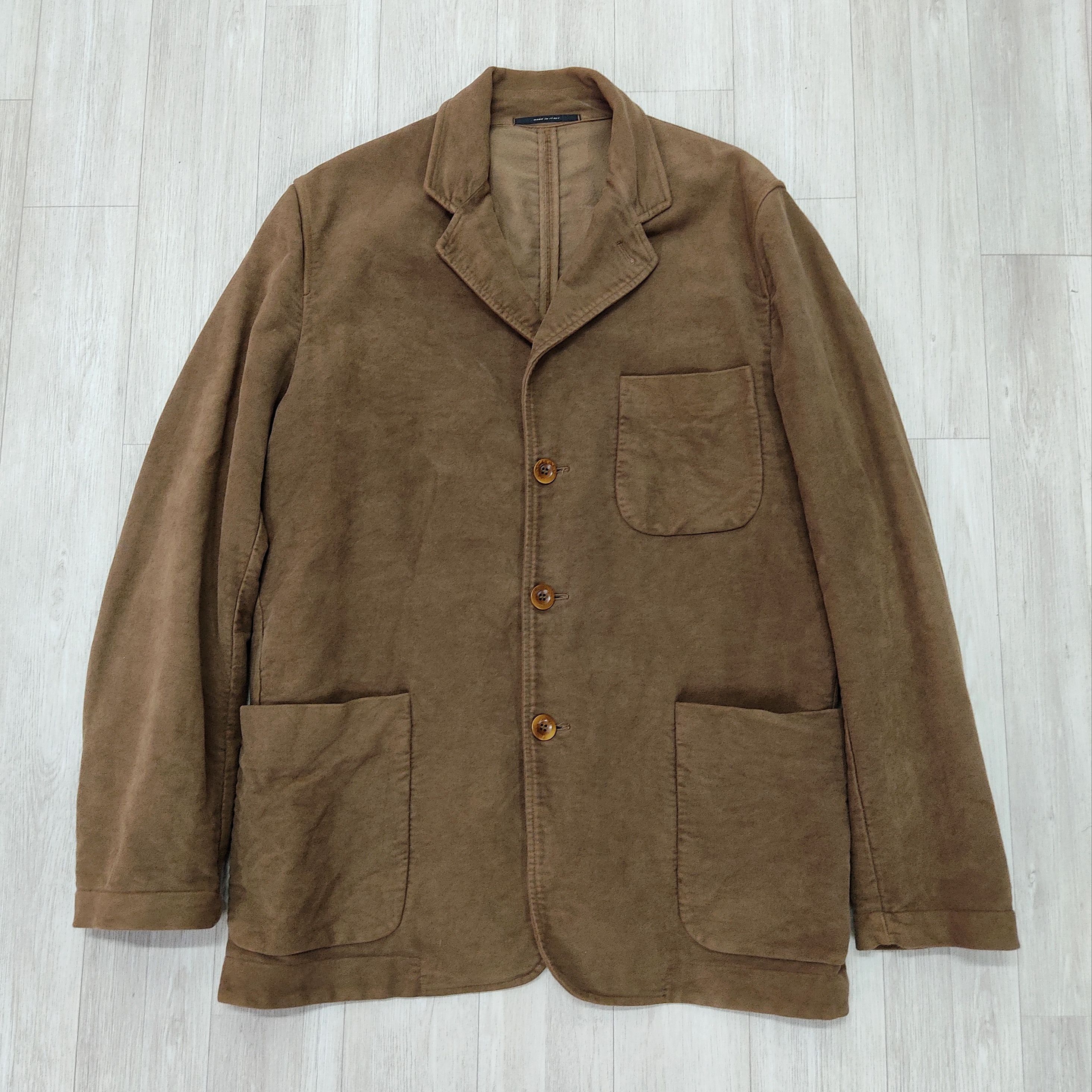C.P. Company C.P. Company SS03 Archive Moleskin Cotton Blazer Jacket Size US XL / EU 56 / 4 - 3 Thumbnail