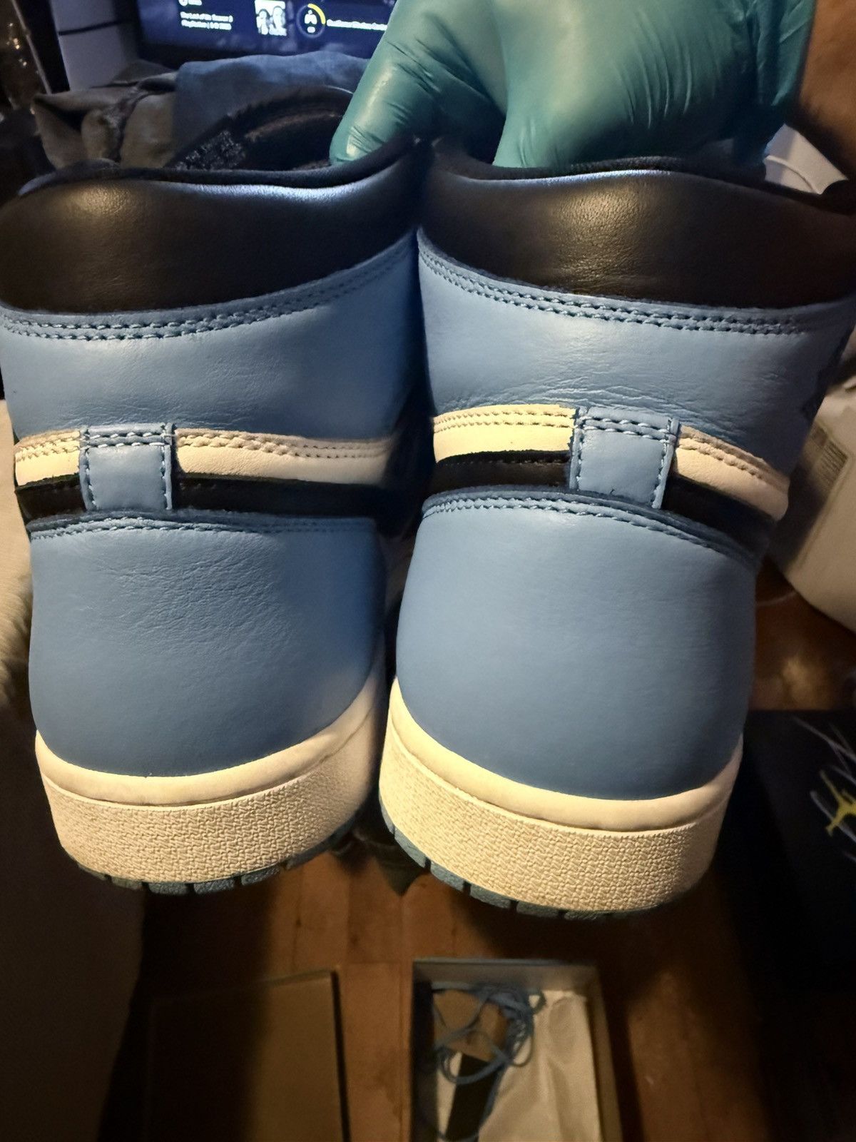 Jordan Brand × Nike Jordan 1 UNC toe Size US 10.5 / EU 43-44 - 5 Thumbnail