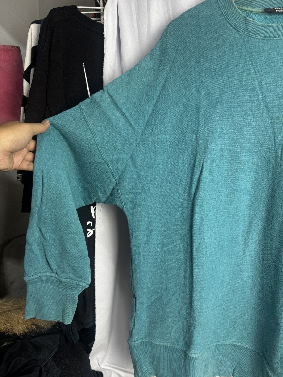 Calvin Klein 205W39NYC Calvin klein Raf Simons SS18 Sweatshirt Oversize Size US XL / EU 56 / 4 - 7 Thumbnail