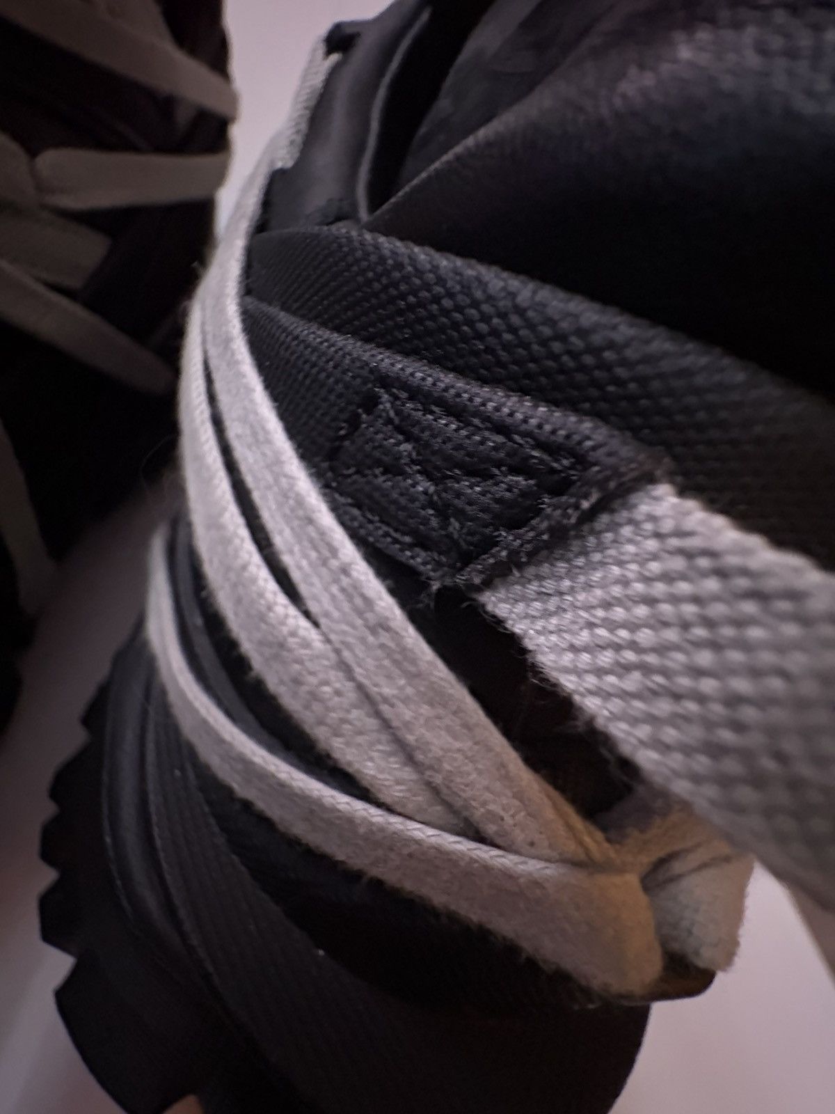Moncler × Rick Owens Moncler × Rick Owens Trailgrip Megalace – Black Size US 13 / EU 46 - 12 Thumbnail