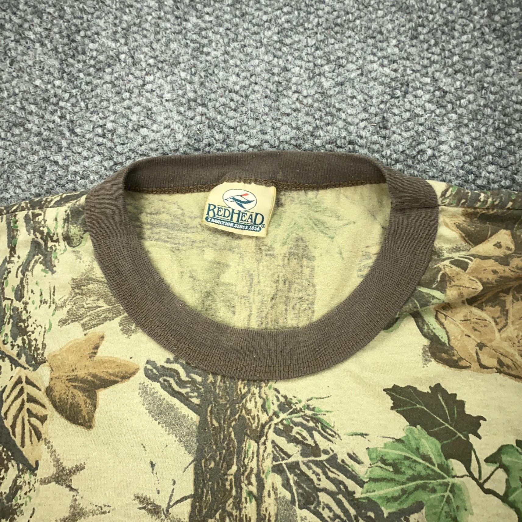 Vintage VINTAGE RedHead Shirt Mens 3XL Camouflage Long Sleeve Pocket Hunting 90s USA Tree Camouflage Shirt Mens 3XL Size US XXL / EU 58 / 5 - 2 Thumbnail