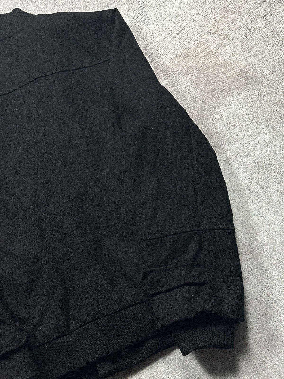 Vintage Archive Napoleon Wool Jacket Black Celine Dior Style Grunge Size US L / EU 52-54 / 3 - 11 Thumbnail
