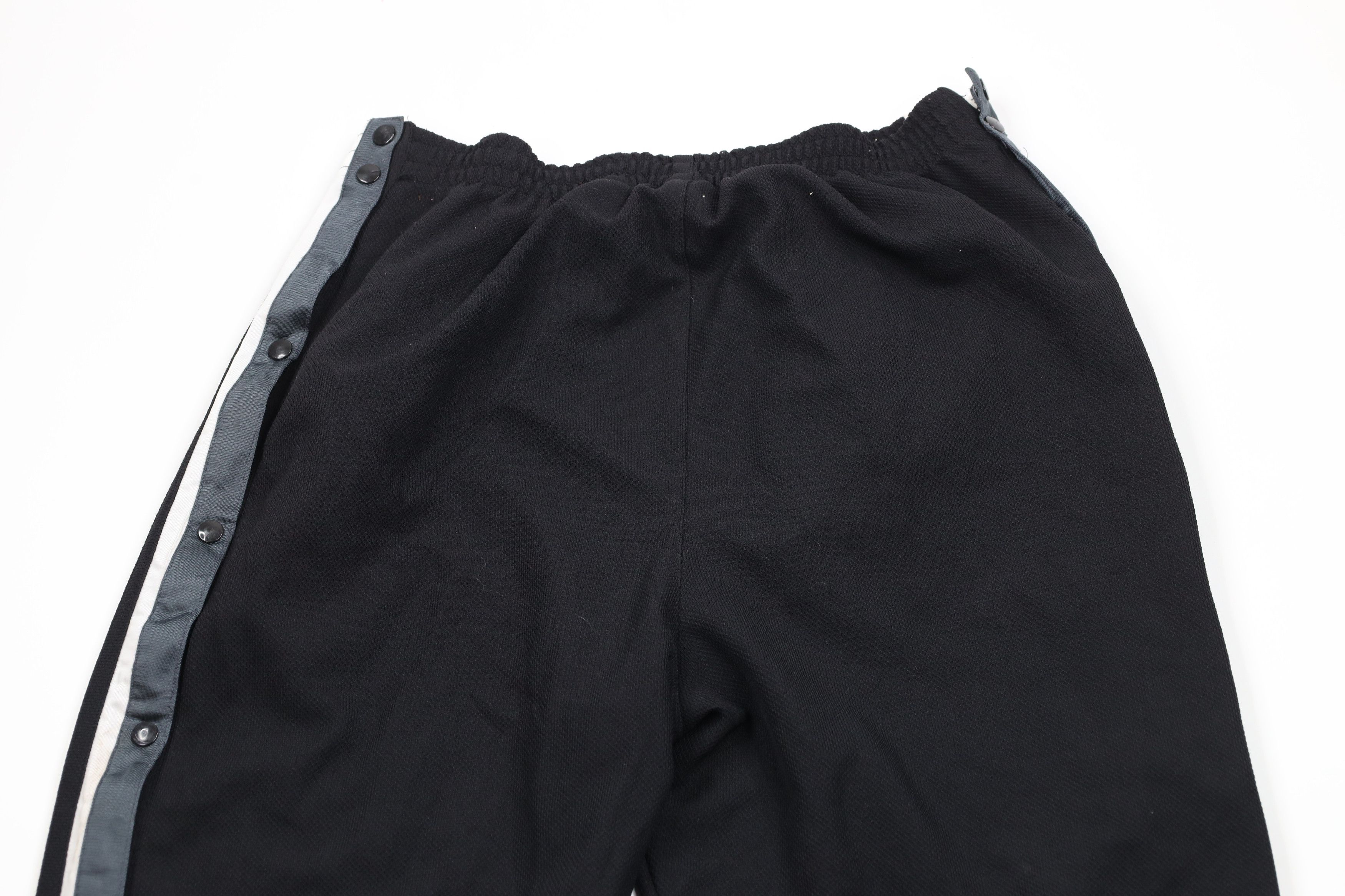 Vintage Vintage 90s Streetwear Striped Wide Leg Tearaway Pants Black Size US 38 / EU 54 - 13 Thumbnail