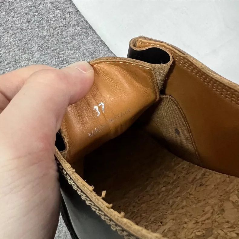 Maison Margiela Maison Margiela ThickSoled Leather Shoes-2506 Size US 7 / IT 37 - 7 Thumbnail