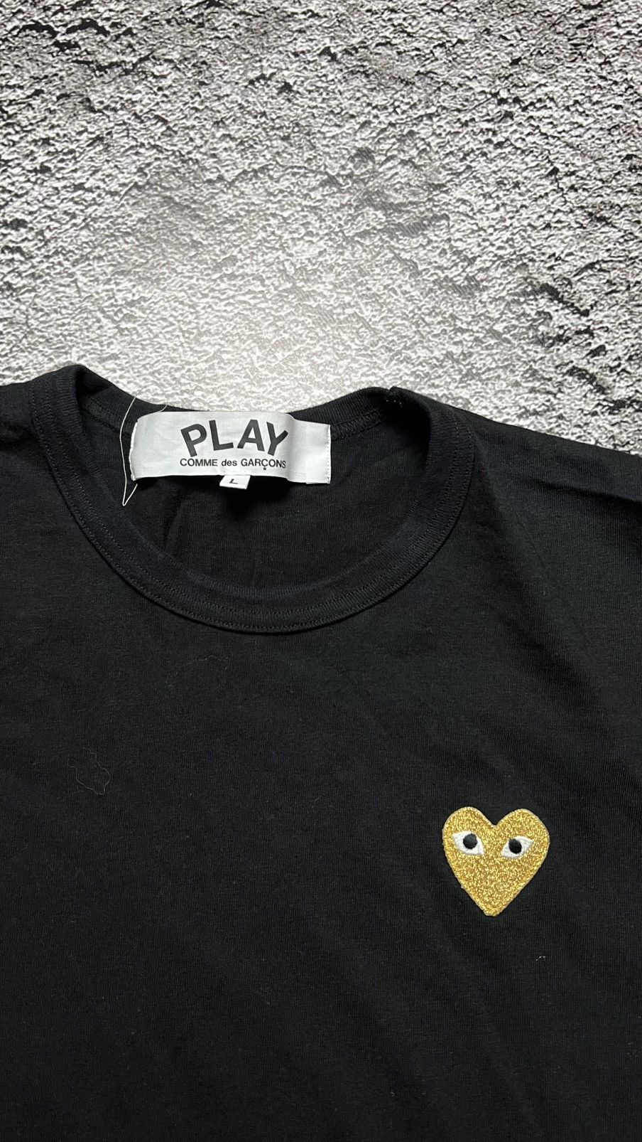 CDG by Comme des Garcons × Comme des Garcons PLAY CDG PLAY Comme des garçons heart t shirt Size US L / EU 52-54 / 3 - 3 Thumbnail