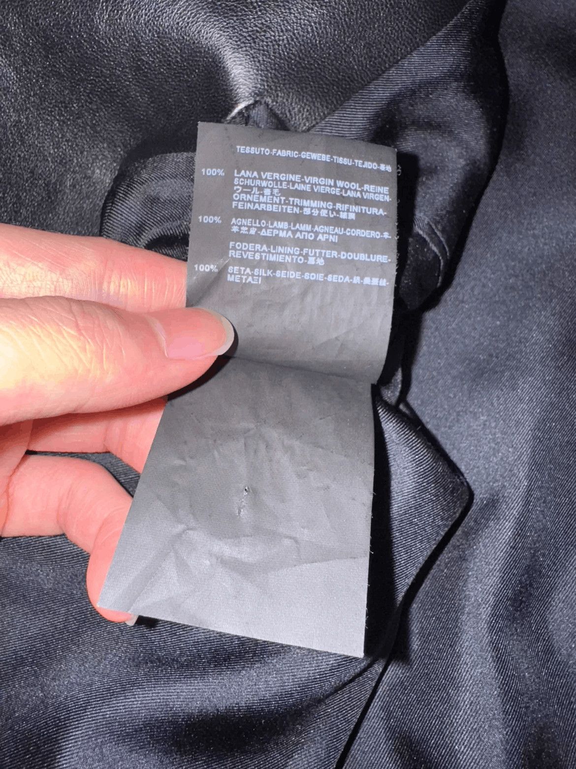 Saint Laurent Paris Sz 52 Saint Laurent Paris by Hedi 14SS Leather Joint Jacket Size US L / EU 52-54 / 3 - 6 Thumbnail