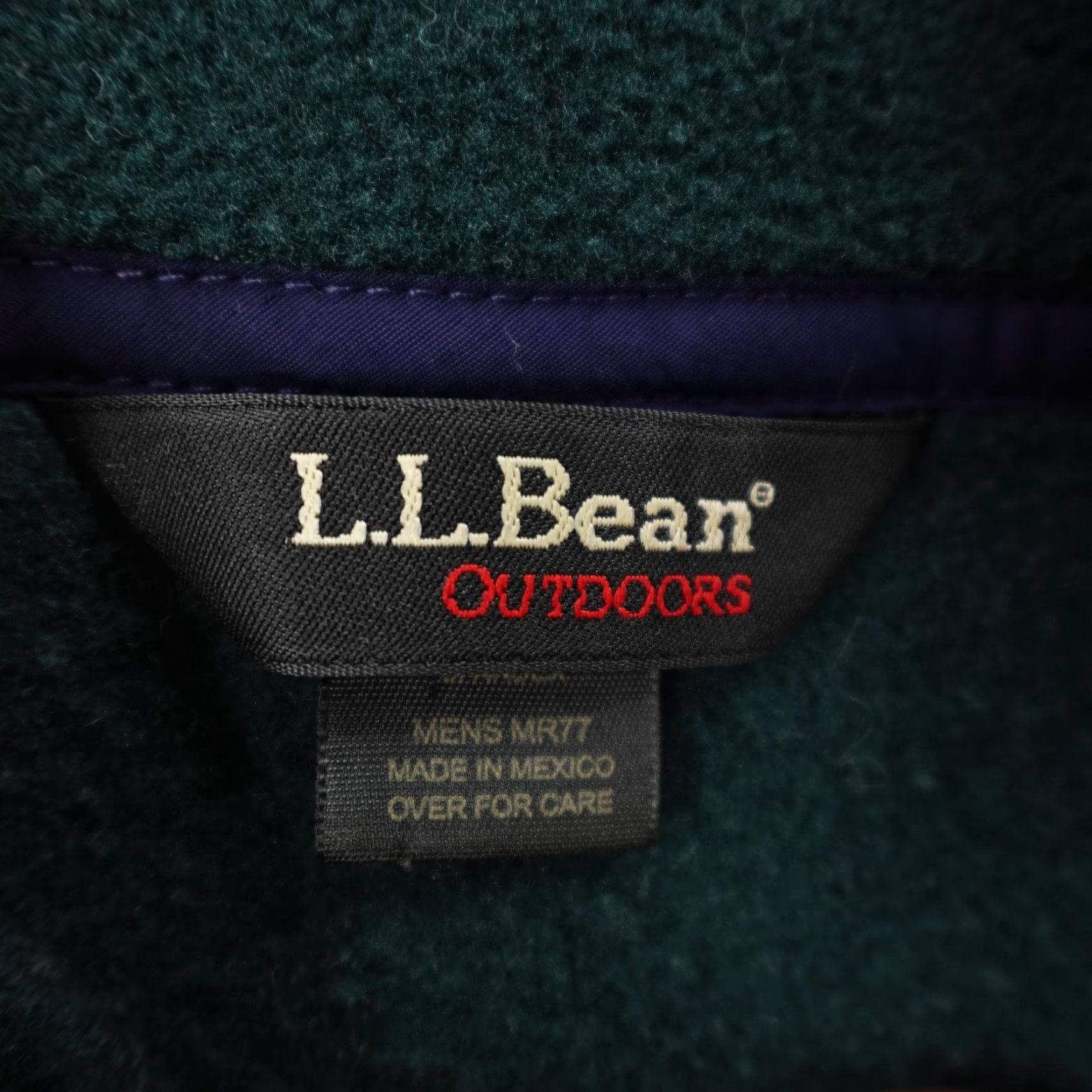 Vintage VINTAGE L.L.Bean Vest Mens XL Forest Green Fleece Full Zip Up Utility Outdoors Windbreaker Casual Chest Zip Mens Size US XL / EU 56 / 4 - 7 Thumbnail