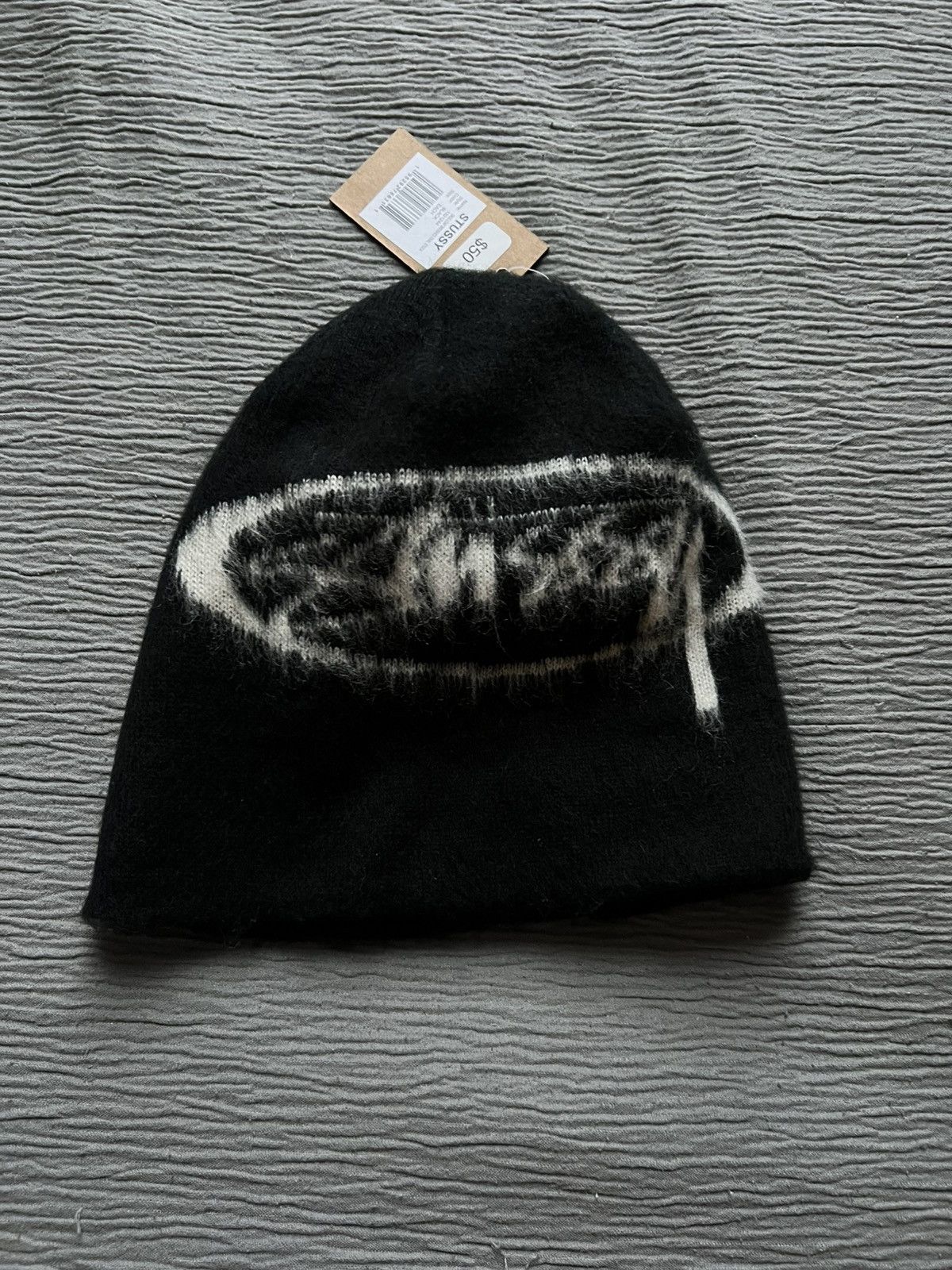 Stussy Stussy Skullcap Brushed Out Stock Black Size ONE SIZE - 1 Thumbnail