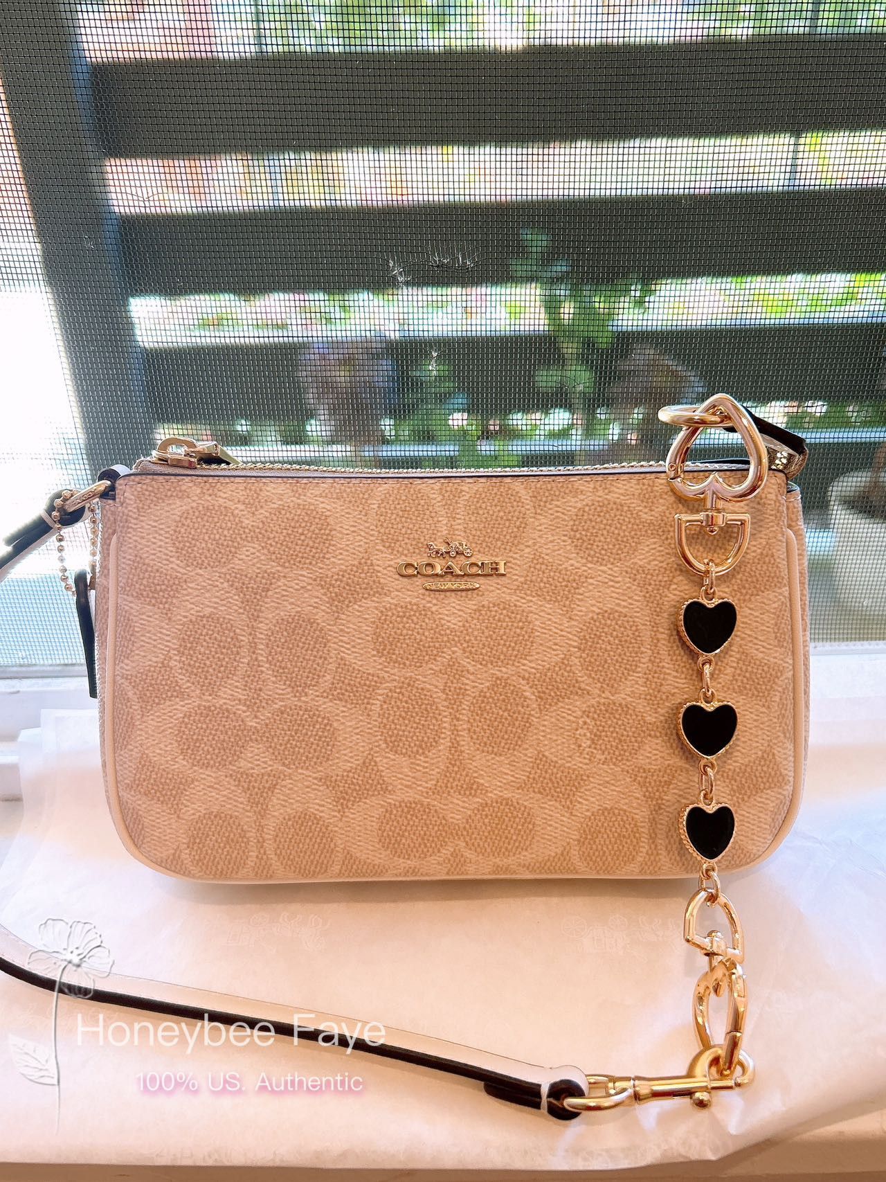 Coach Coach CW426 Nolita 19 In Signature Canvas plus a chain Size ONE SIZE - 2 Thumbnail