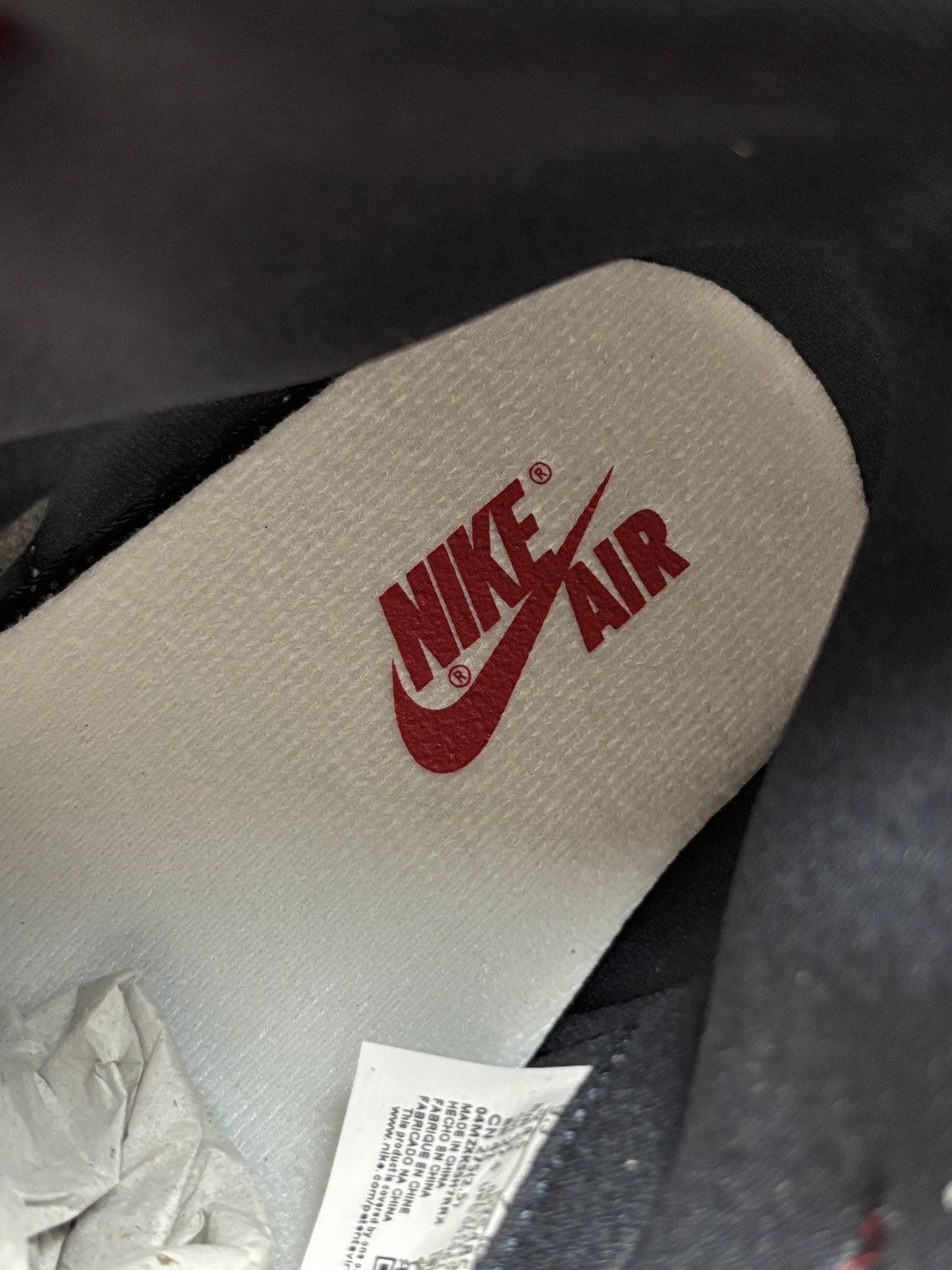 Jordan Brand Nike Air Jordan 1 Lost & Found Chicago Retro High Bulls Size US 9.5 / EU 42-43 - 11 Thumbnail
