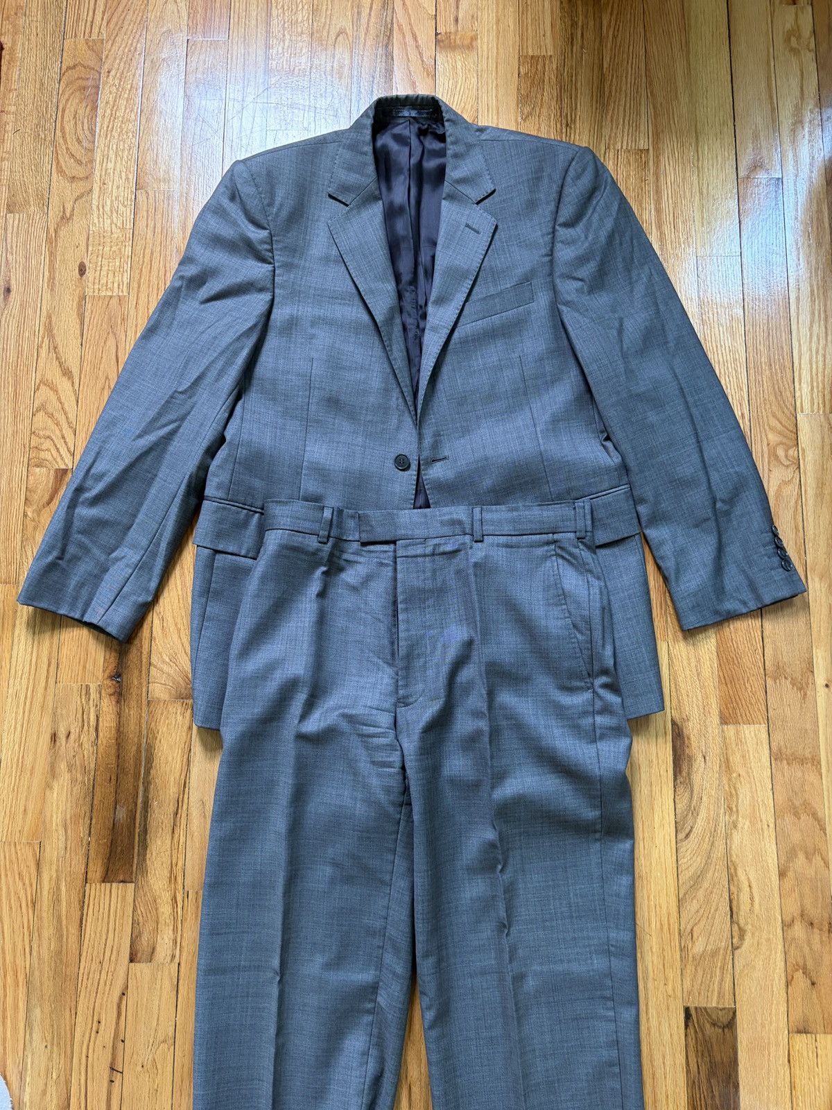 Ermenegildo Zegna VTG Zegna Gray Wool Suit Size 42R - 1 Thumbnail