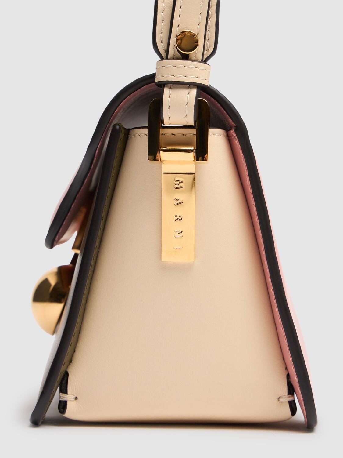 Marni o1f1d3z0126 Size: OS / Trunkaroo Shoulder Bag in Pink/Green Size ONE SIZE - 4 Thumbnail