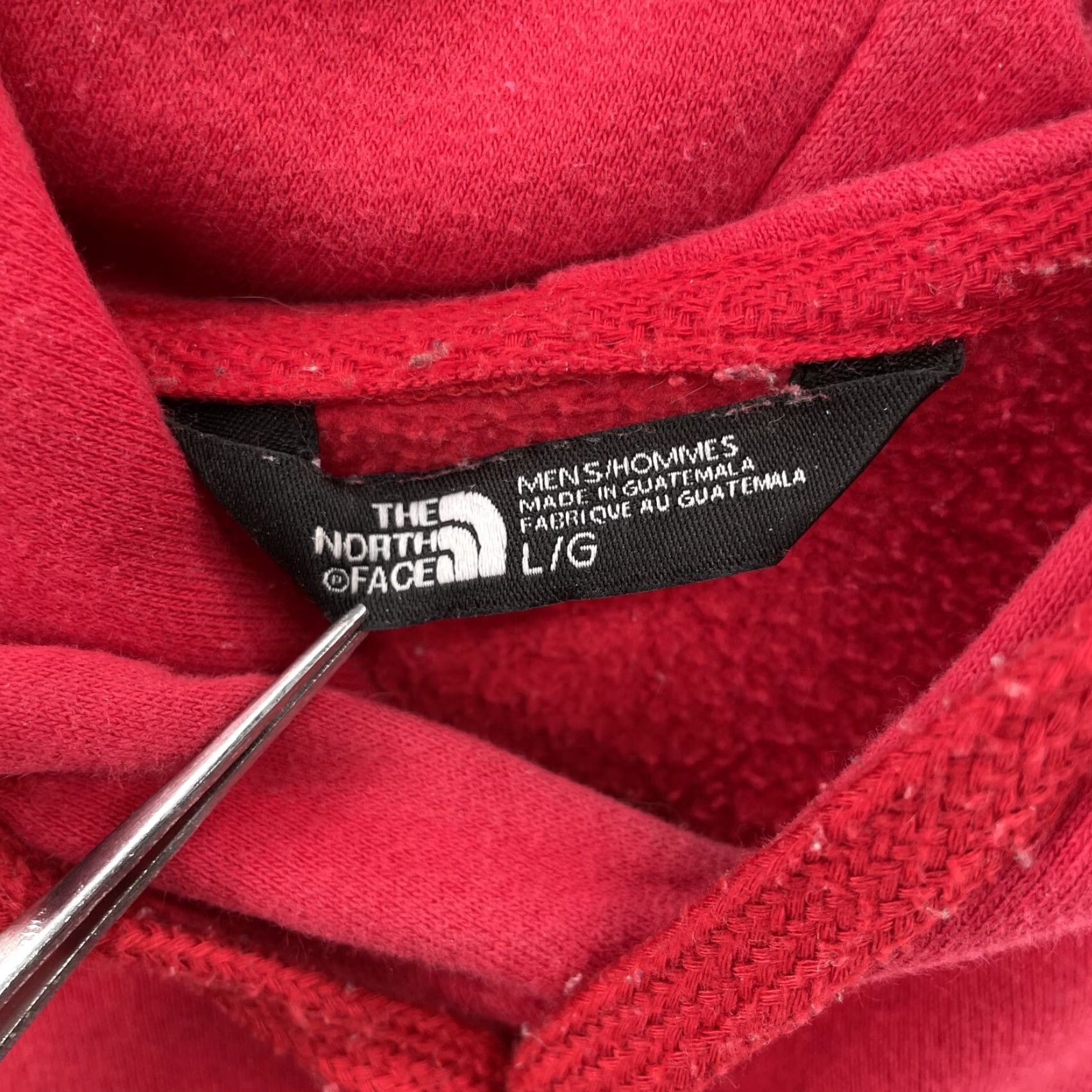 The North Face The North Face Hoodie Men L Red Never Stop Exploring Gorpcore Outdoor Camping Shirt Pullover with Hooded Pockets Graphic Print Size US L / EU 52-54 / 3 - 3 Thumbnail