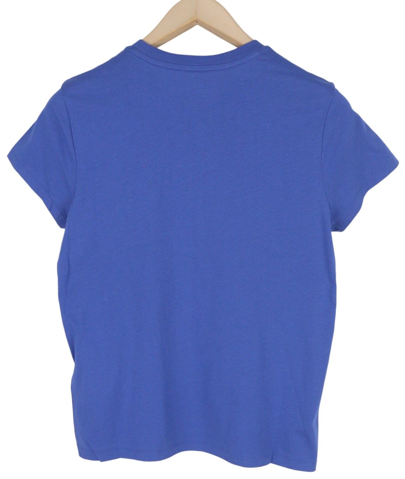 Polo Ralph Lauren M Blue Short Sleeve Crew Neck Tricot T-Shirt 84721 Size M / US 6-8 / IT 42-44 - 2 Thumbnail