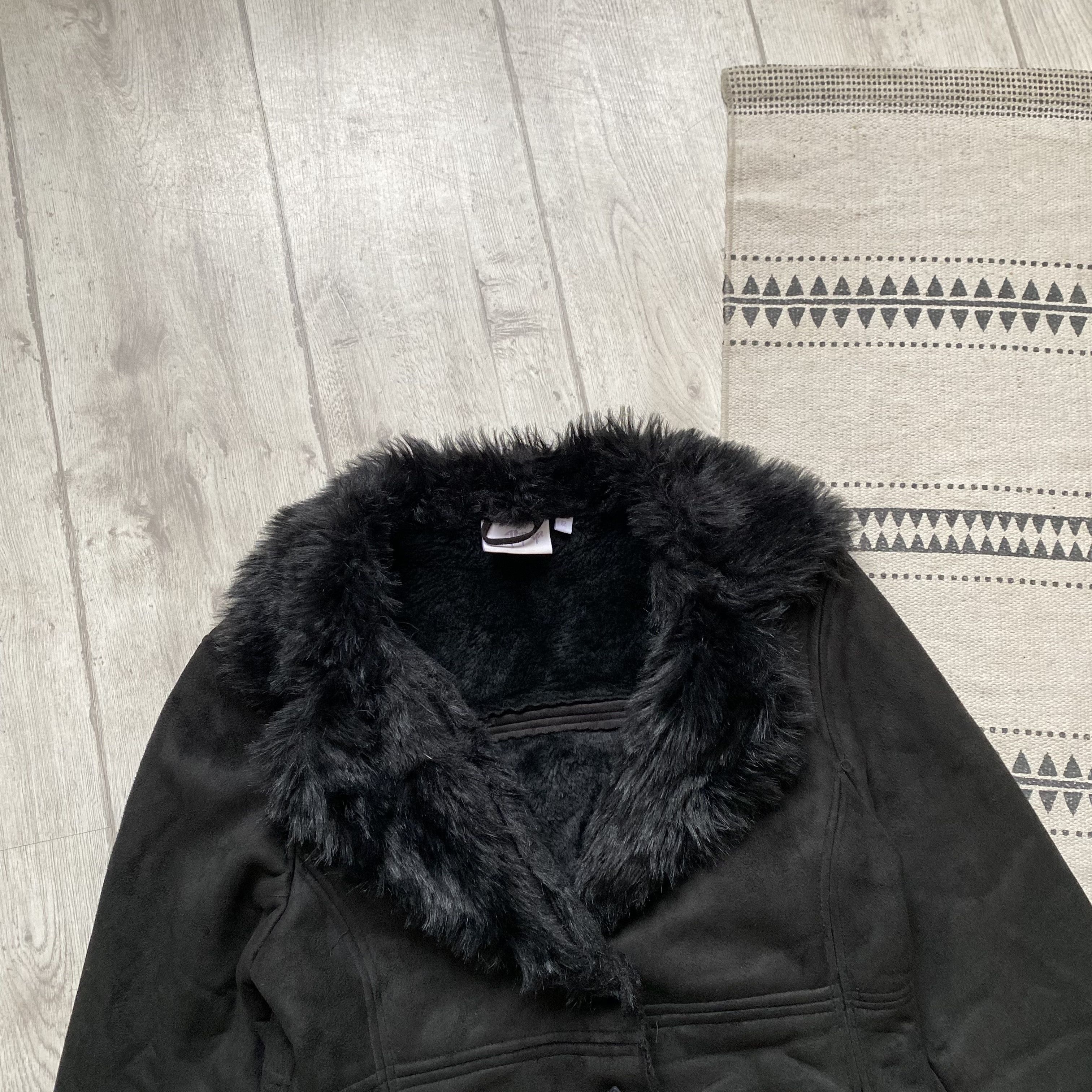Hysteric Glamour Vintage 2000s Faux fur jacket Coat Y2K Beauty Beast Size M / US 6-8 / IT 42-44 - 8 Thumbnail