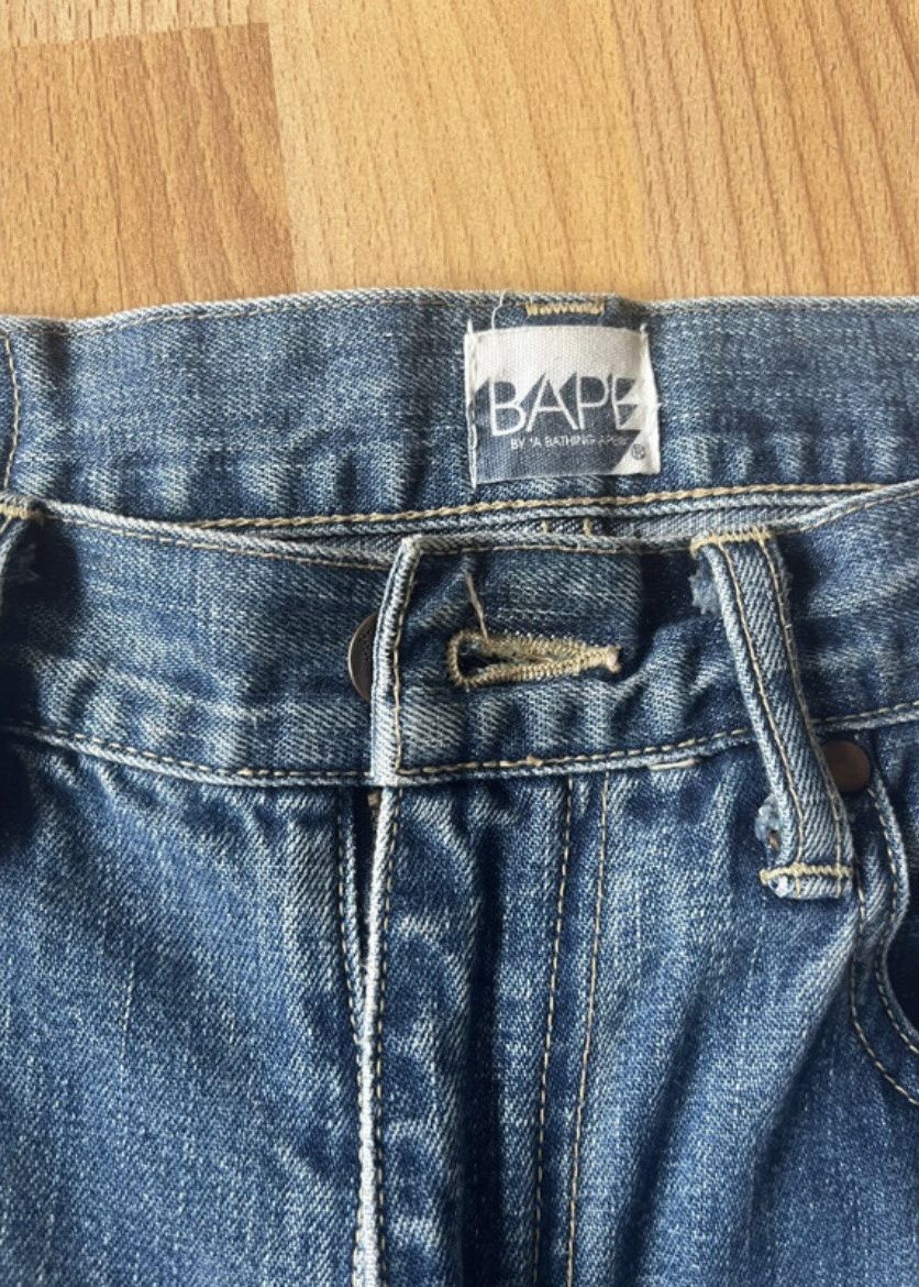 Bape BAPE jeans Size US 31 - 4 Thumbnail