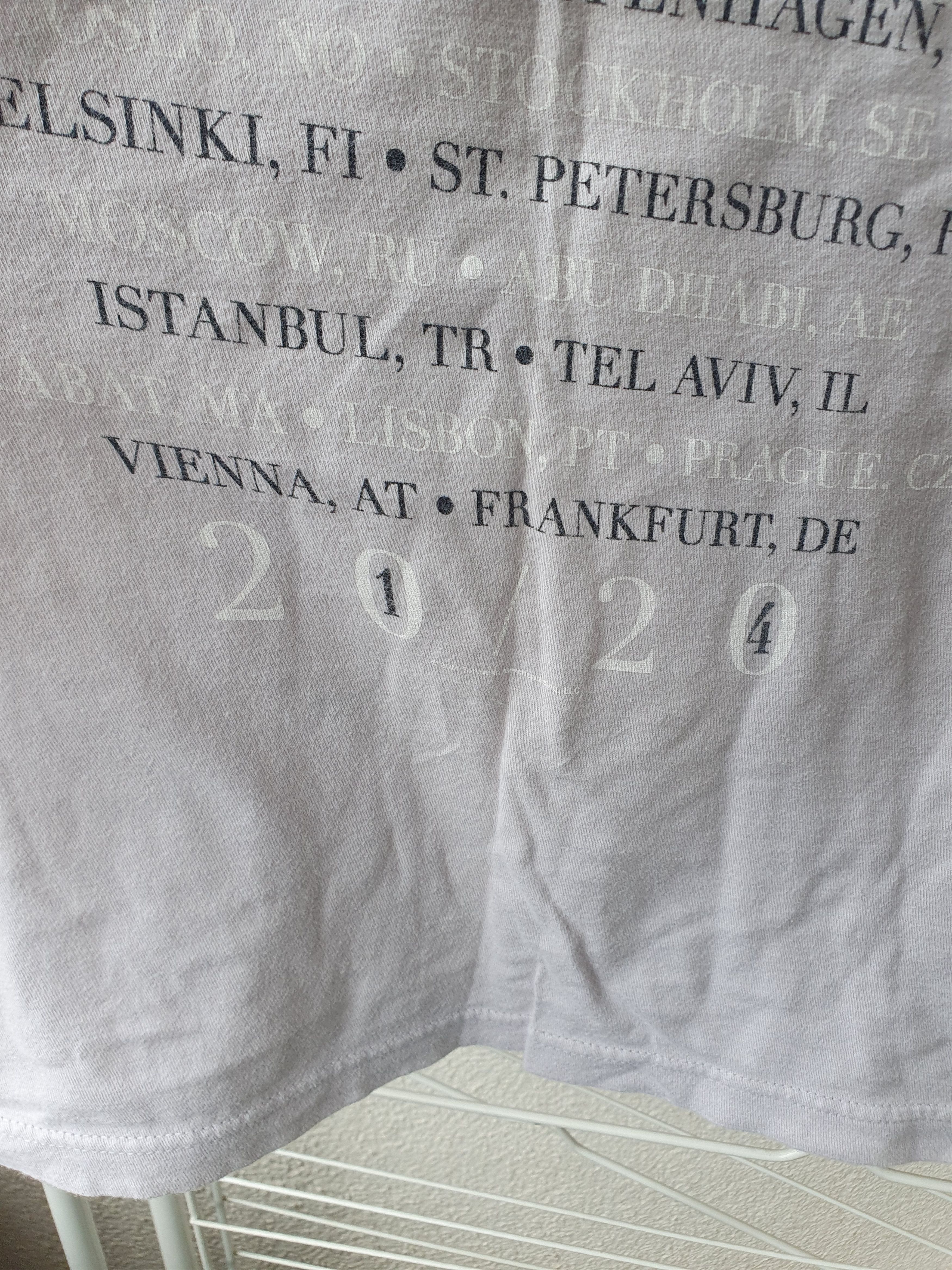 Band Tees × Swagger Justin Timberlake World Tour 2014 t-shirt sz S Size US S / EU 44-46 / 1 - 8 Thumbnail