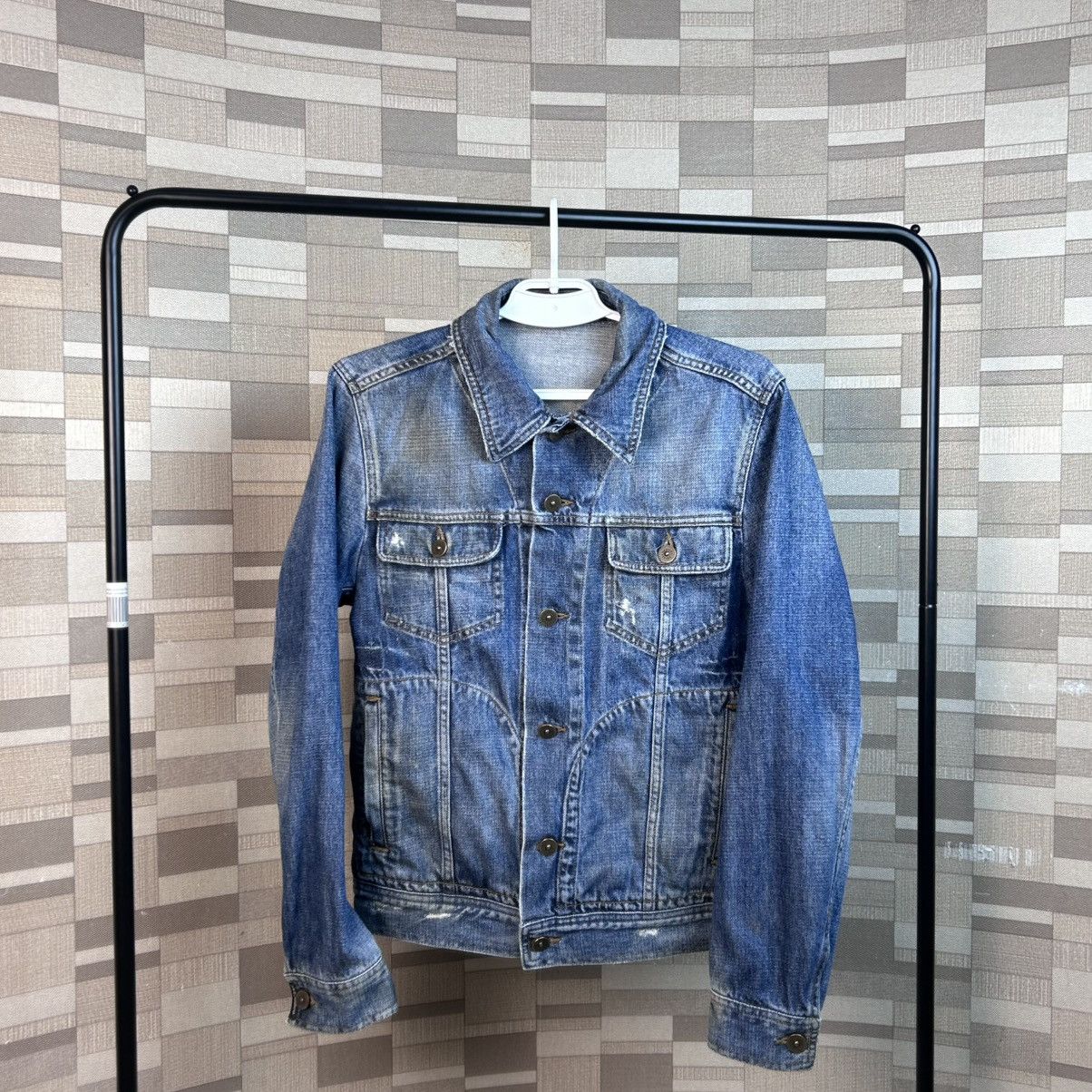 Dolce & Gabbana Streetwear 90's Dolce&Gabbana Wash Denim Jacket Japan Style Size US M / EU 48-50 / 2 - 2 Thumbnail