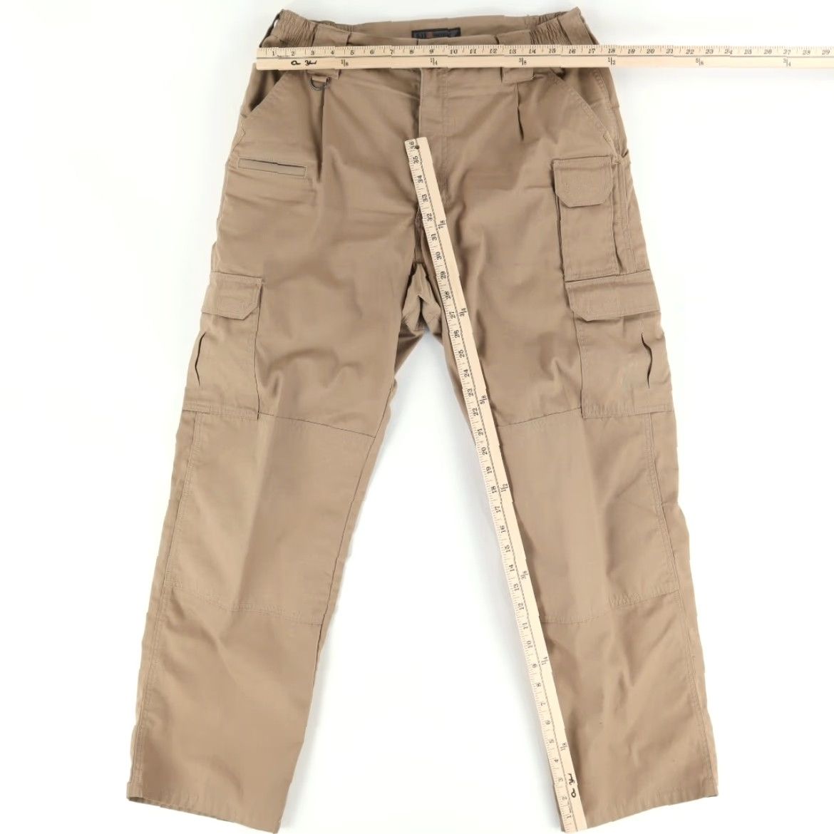 Vintage 5.11 Tactical Cotton Blend Canvas Cargo Pants Tan Men's 34 Cargo Pants Men 34 Tan 5.11 Tactical Cargo Pants 34 Mens Tan Size US 34 / EU 50 - 3 Thumbnail