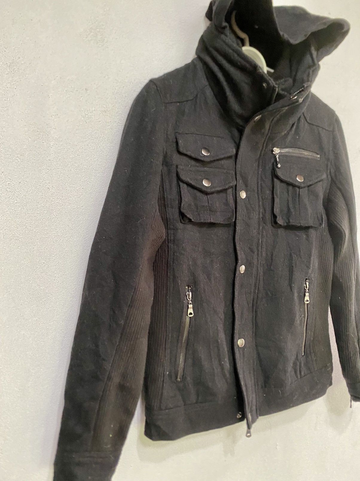 If Six Was Nine × Japanese Brand × Le Grande Bleu (L.G.B.) SE Man Tic Design Zipper Hoodie Punk Jacket Size US M / EU 48-50 / 2 - 4 Thumbnail