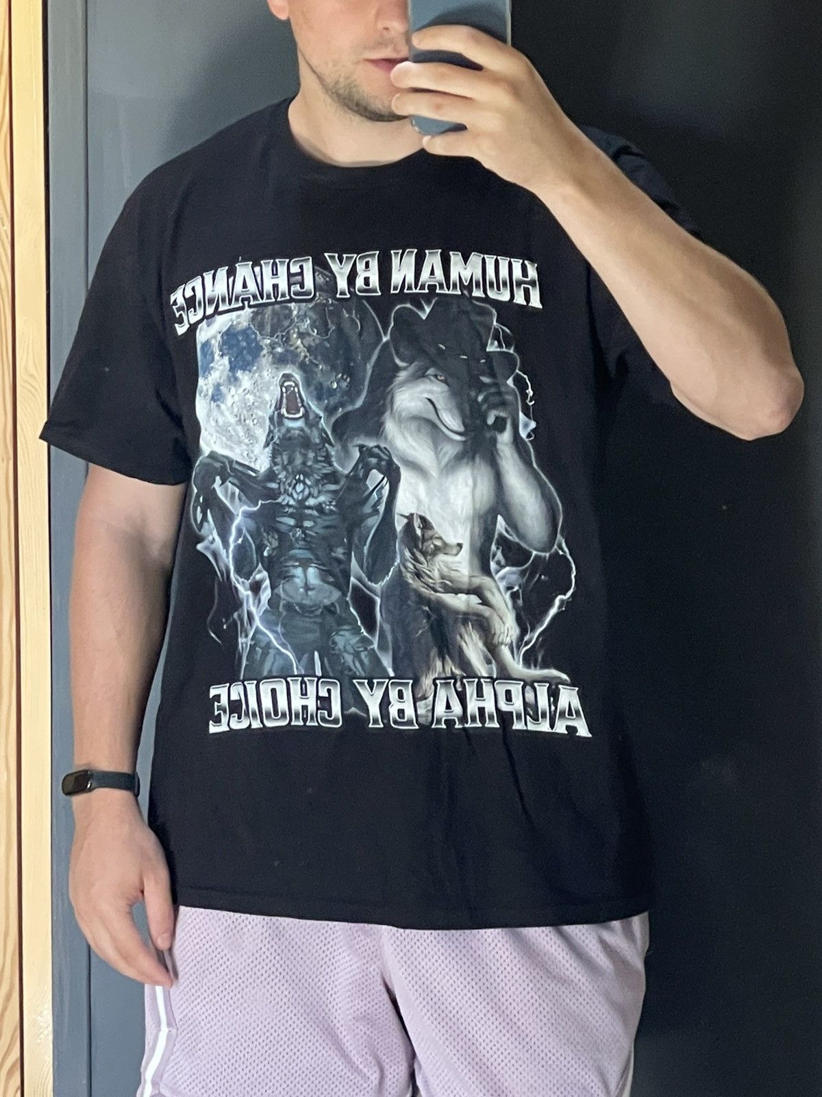 Alpha Studio Wolf Humor Aplha Sigma Thomas Shelby T-shirt Size US XL / EU 56 / 4 - 1 Thumbnail