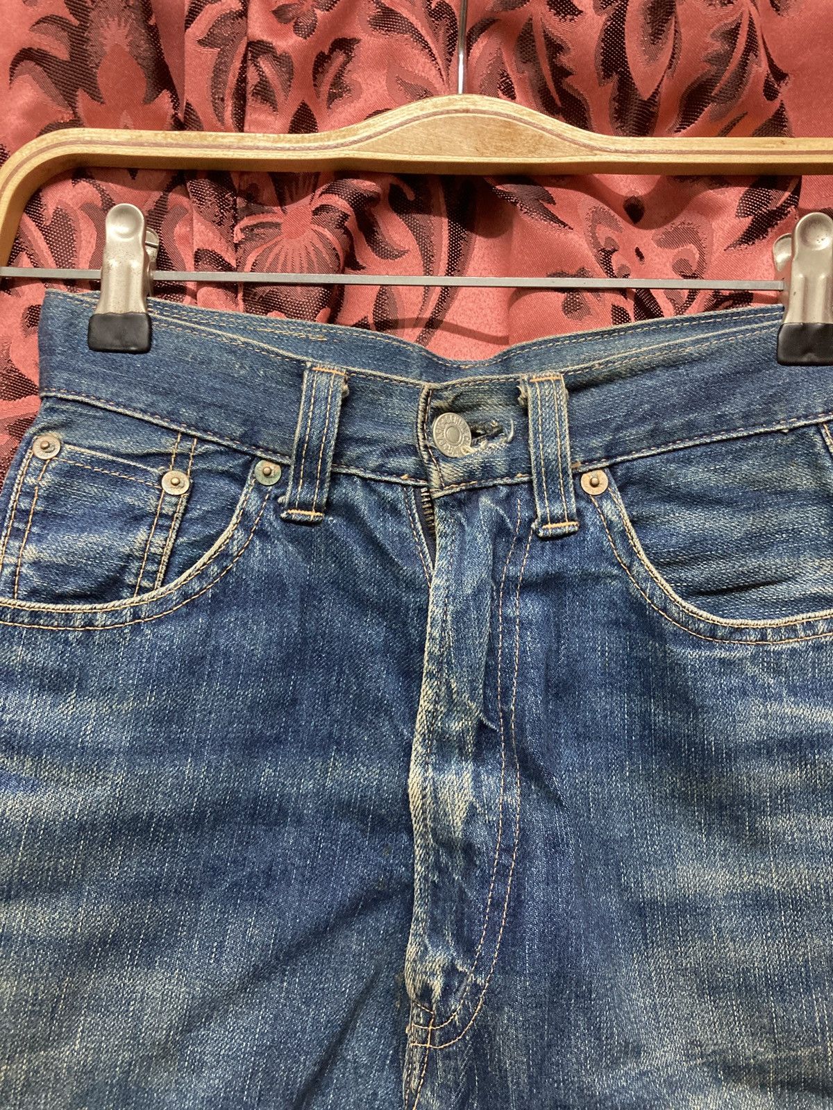 Japanese Brand Vintage Denime selvedge Japan jean Size US 26 / EU 42 - 3 Thumbnail