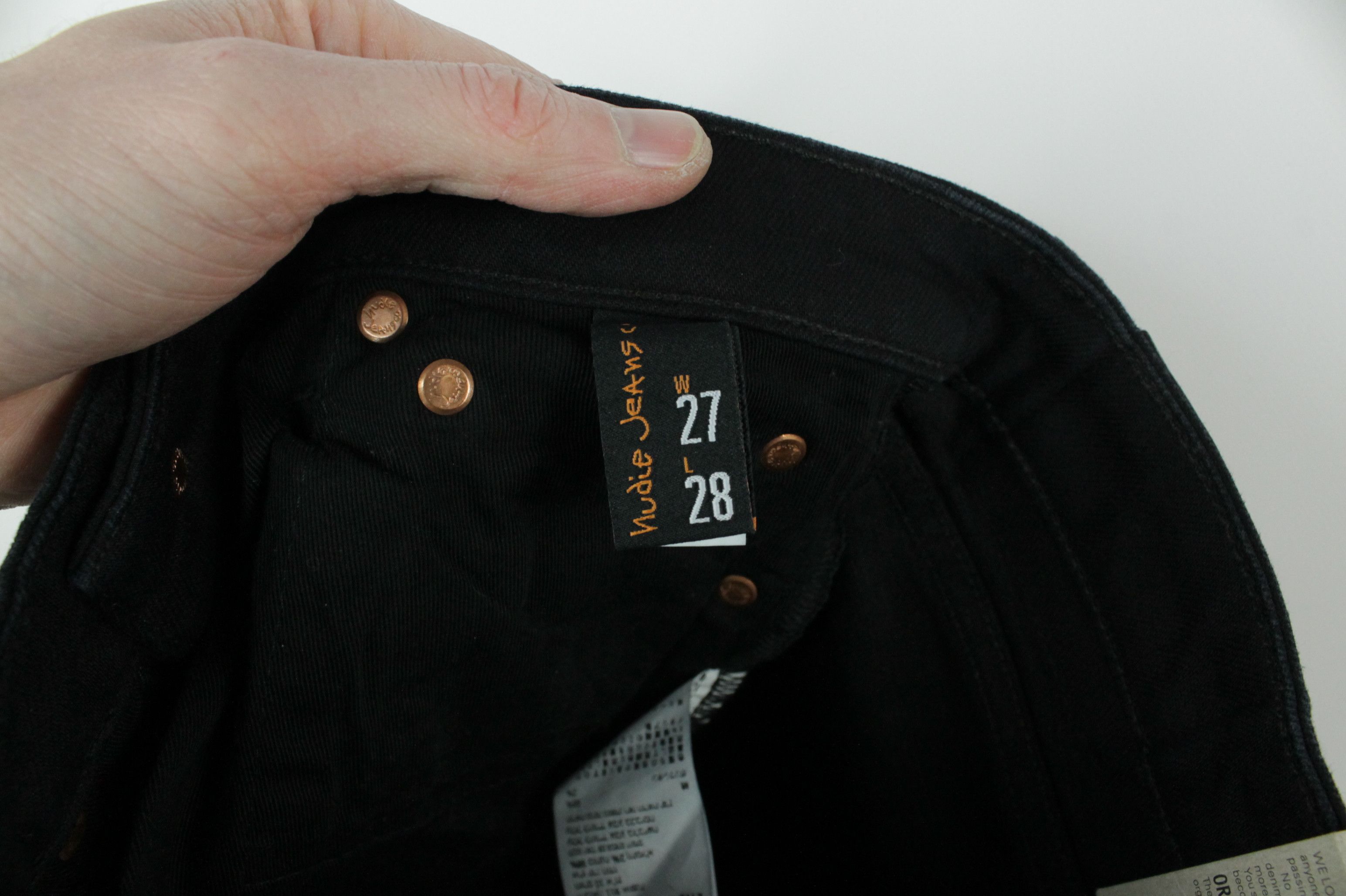 Nudie Jeans Nudie Jeans Skinny Lin Black Black Skinny Fit Women's Jeans Size 27" / US 4 / IT 40 - 10 Thumbnail
