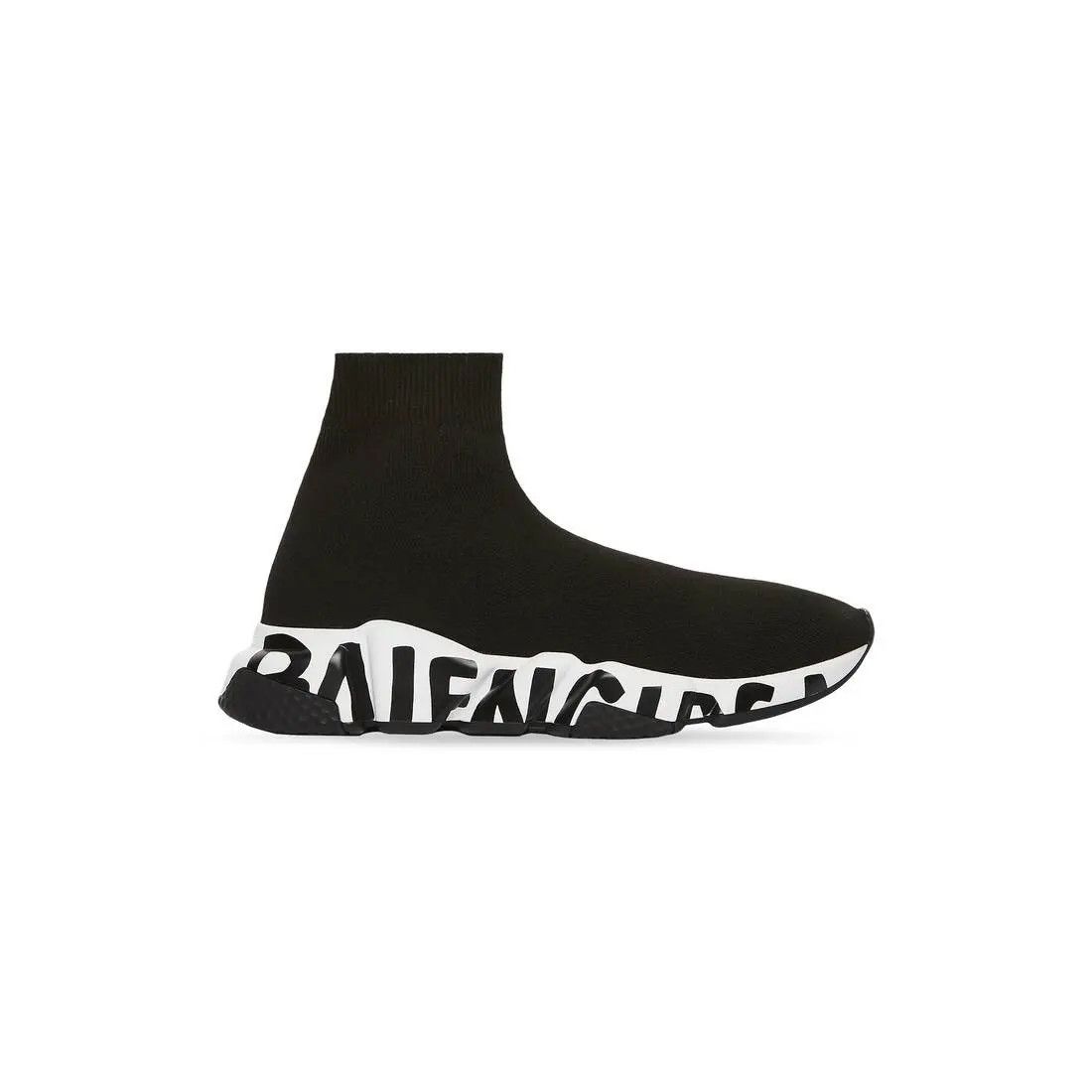 Balenciaga o1w1db10625 Speed Recycled Knit Graffiti Sneakers Size US 10 / IT 40 - 1 Thumbnail