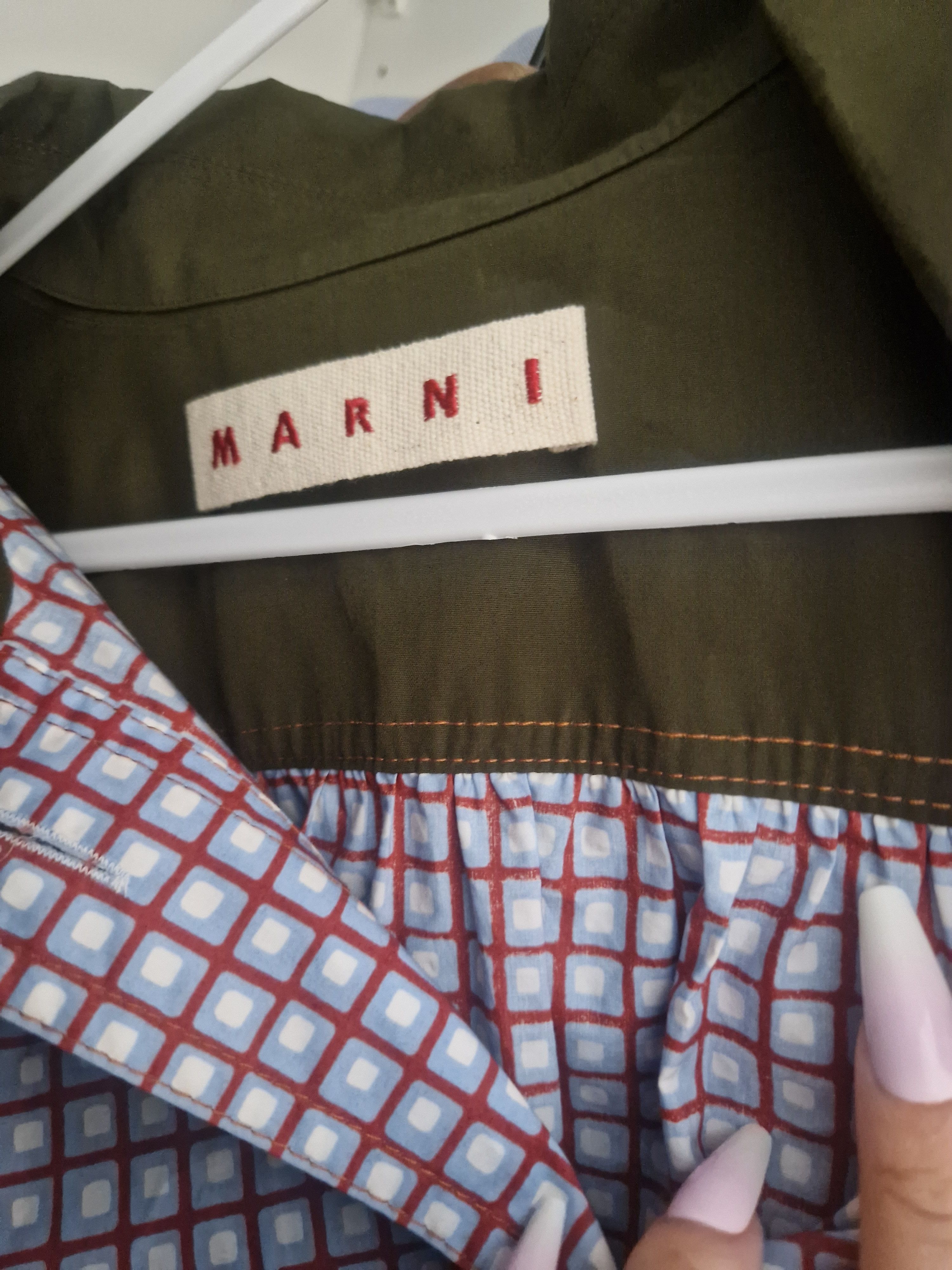 Marni Marni SS20 - Khaki Shoulder- Size 42-Like New Size US XS / EU 42 / 0 - 4 Thumbnail