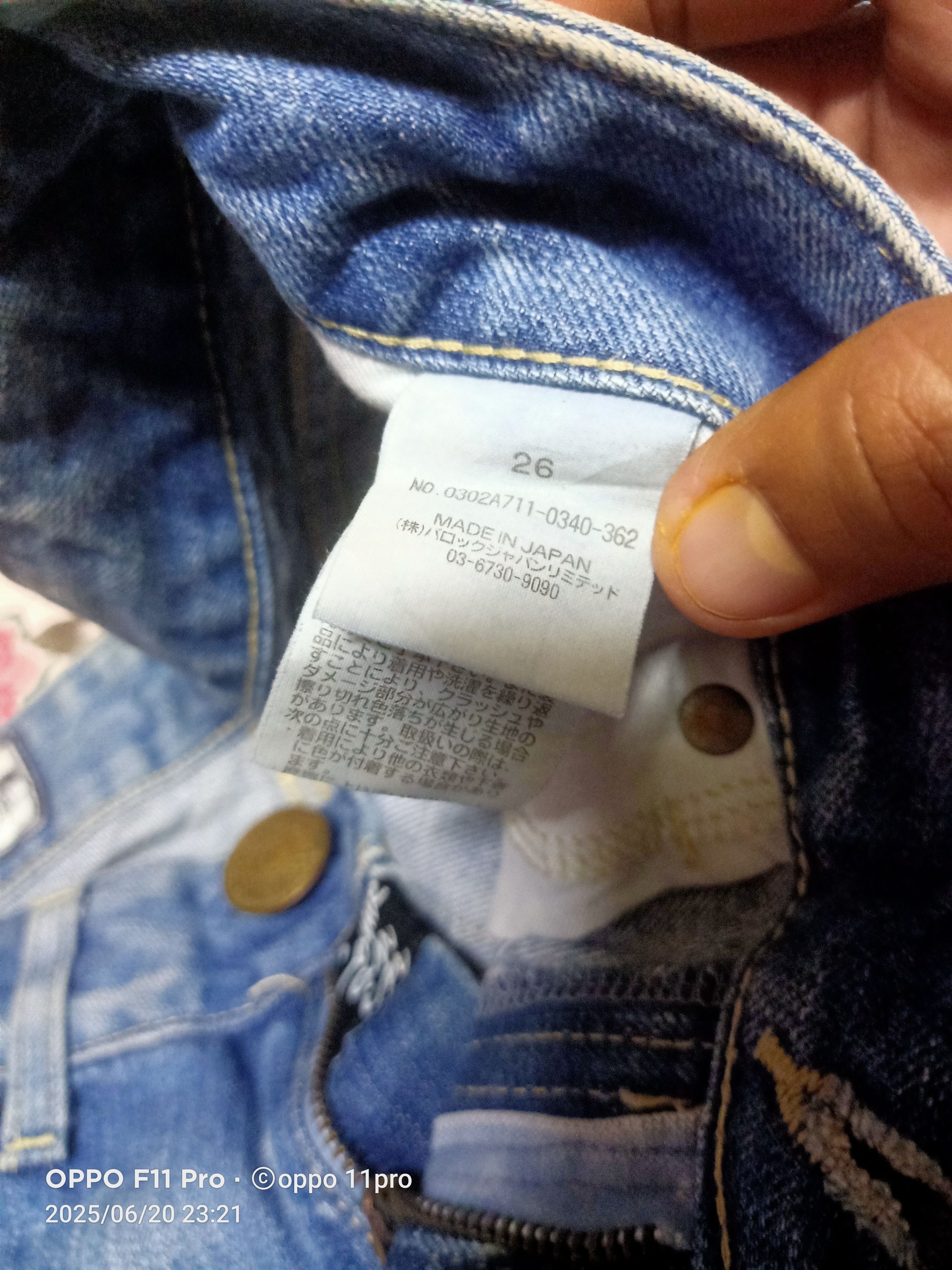 If Six Was Nine × Japanese Brand × Vintage Glamour Guarantee SlimFit Distressdenim Women Size 30" / US 8 / IT 44 - 10 Thumbnail