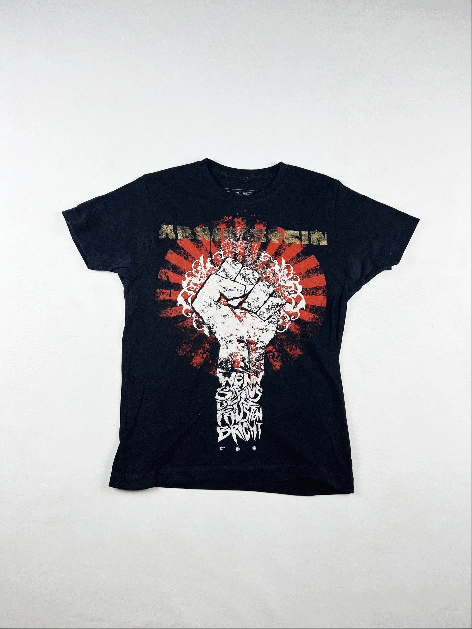 Band Tees × Vintage Vintage Rammstein Rock T-shirt Size US S / EU 44-46 / 1 - 4 Thumbnail