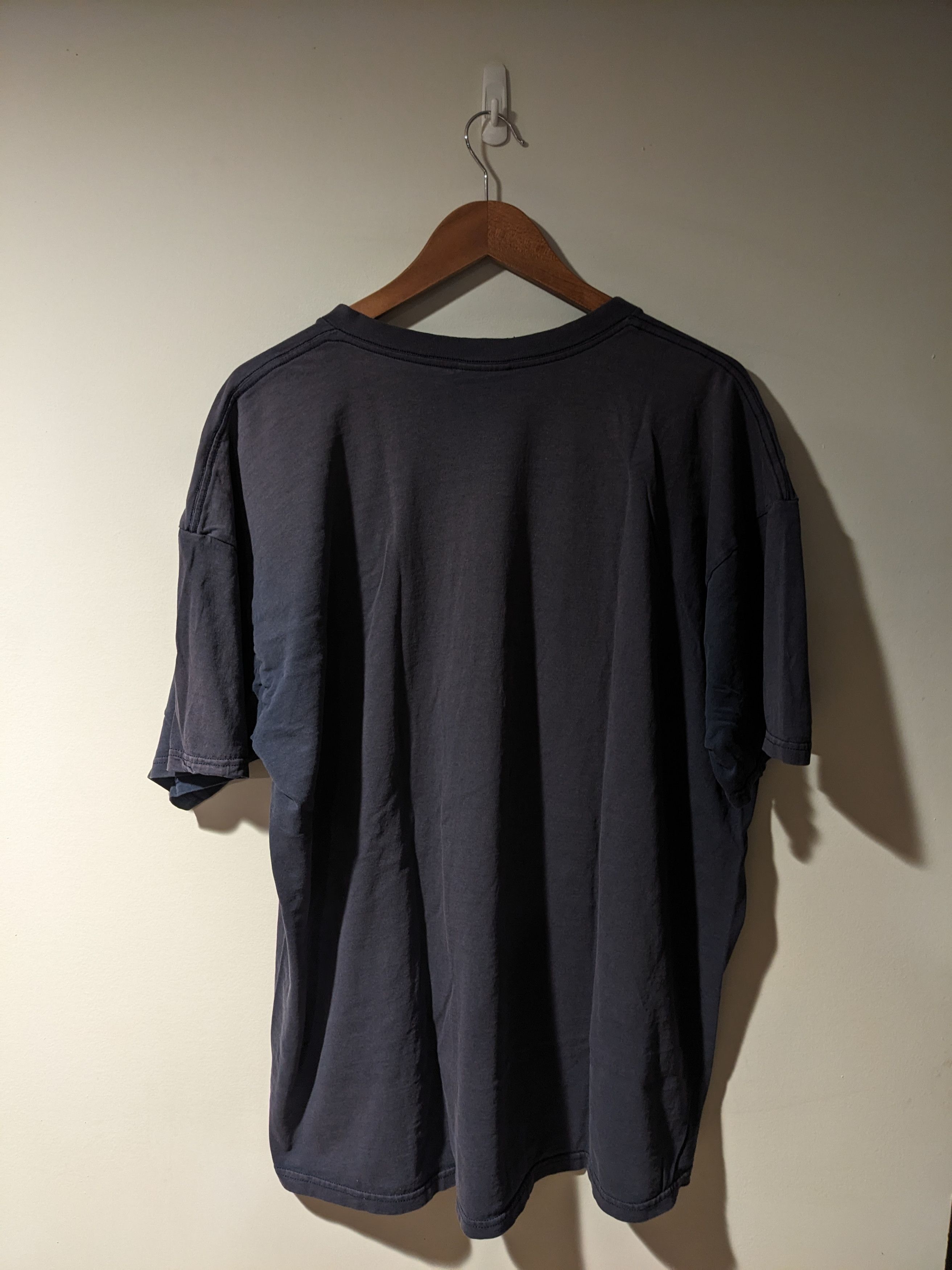 Nike × Vintage Vintage Y2K Nike Just Do It Swoosh Blue XX-Large T-Shirt Size US XXL / EU 58 / 5 - 4 Thumbnail