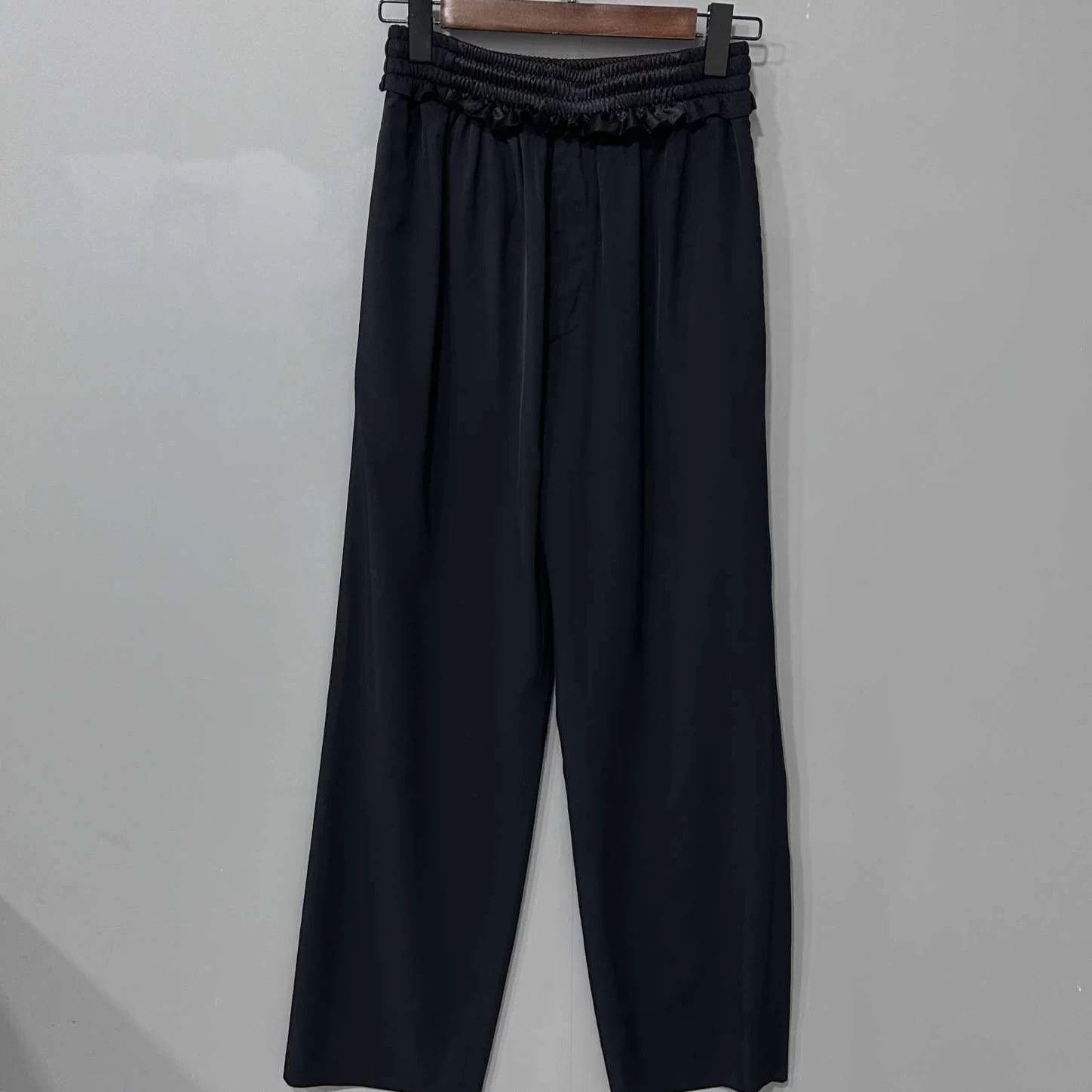 Balenciaga Black Casual Trousers, Balenciaga Size 34" / US 12 / IT 48 - 1 Thumbnail