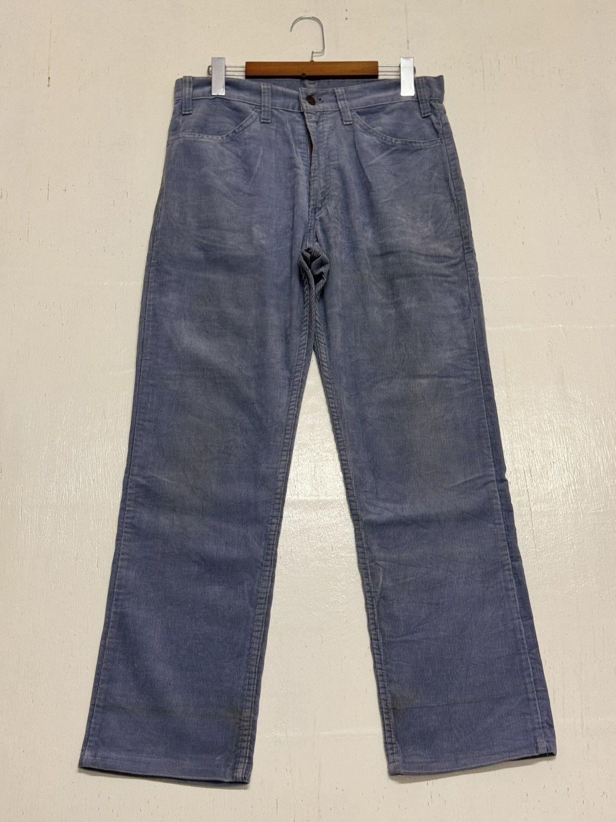Levi's Vintage Clothing Vintage Levis Cudroy 70s Blue Size US 31 - 1 Thumbnail