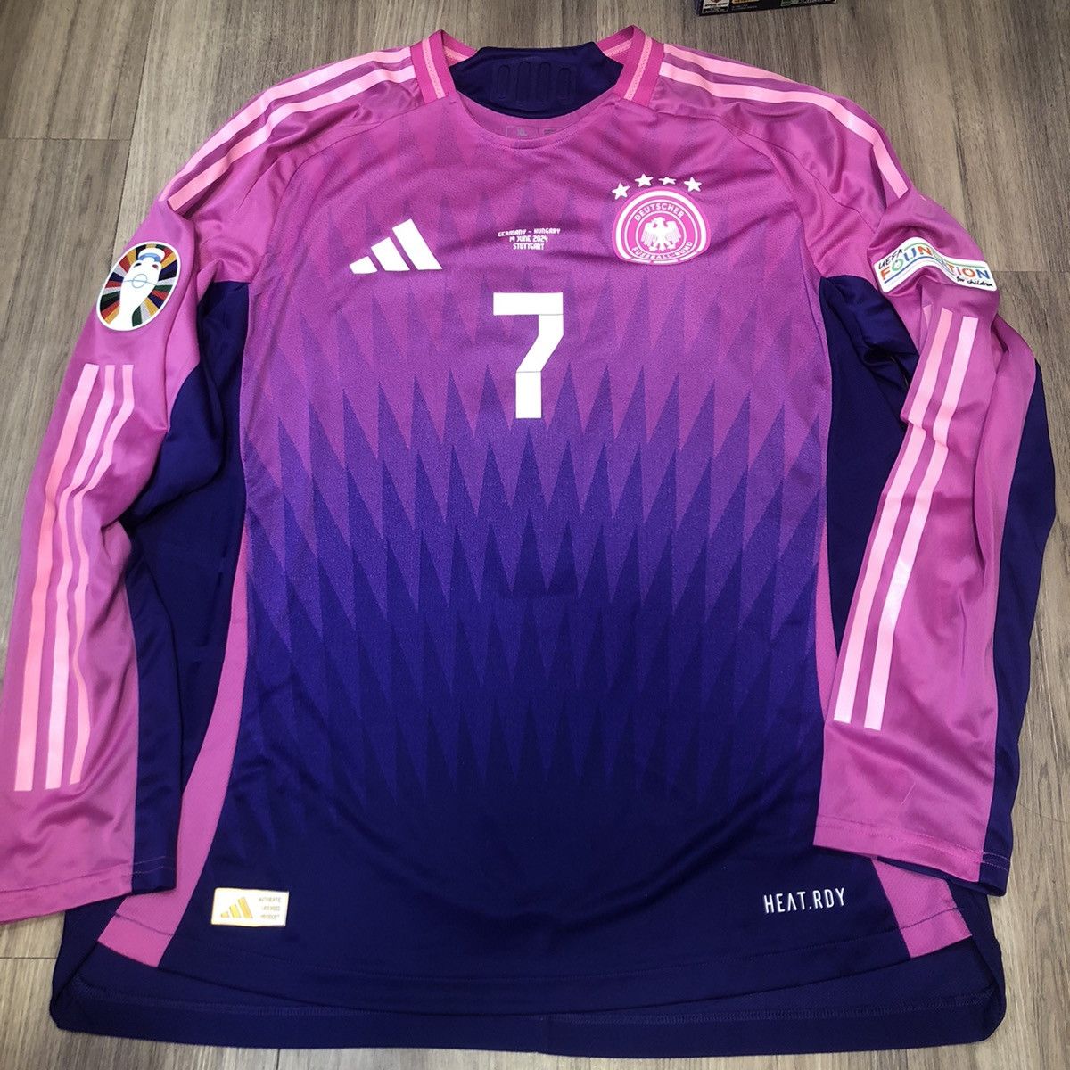 Adidas Germany Euro2024 player issue full set #7 Havertz(Bnwt) Size US XL / EU 56 / 4 - 2 Thumbnail