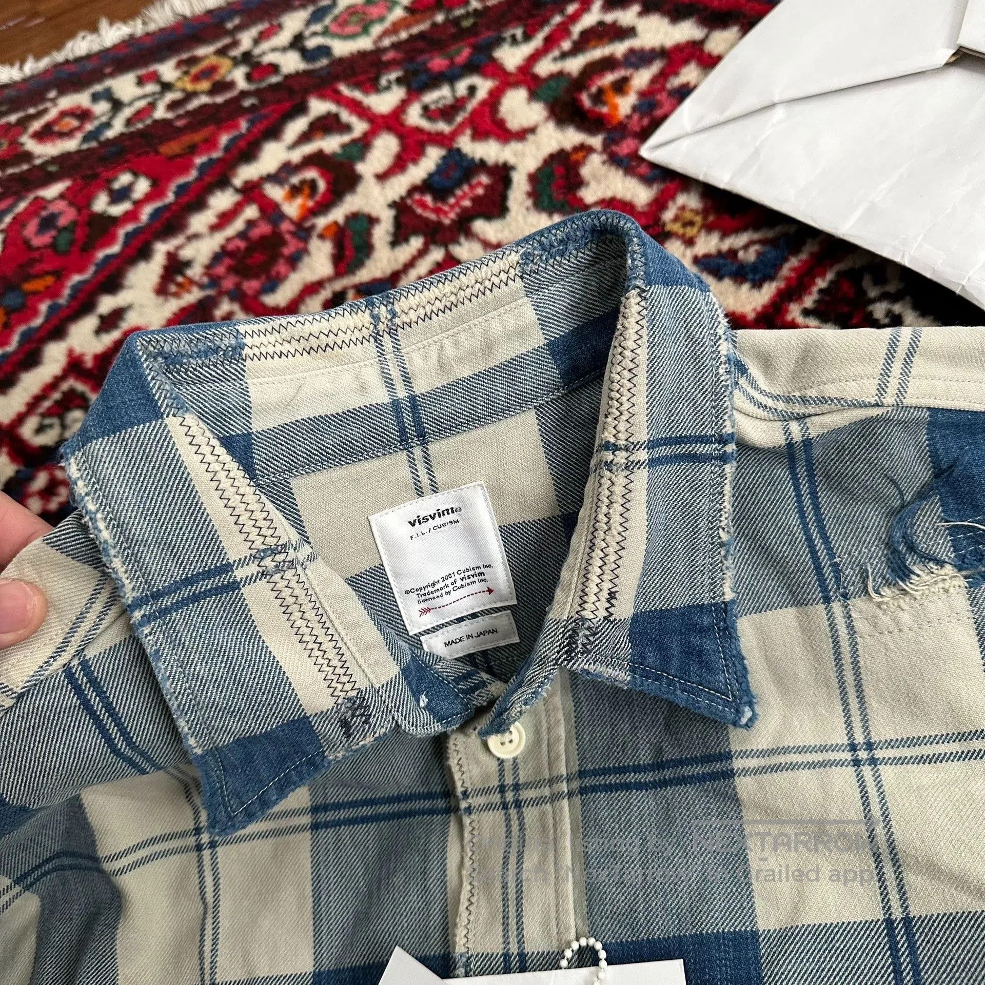 Visvim VISVIM 21SS LUMBER CHECK L/S CRASH. Size US M / EU 48-50 / 2 - 5 Thumbnail