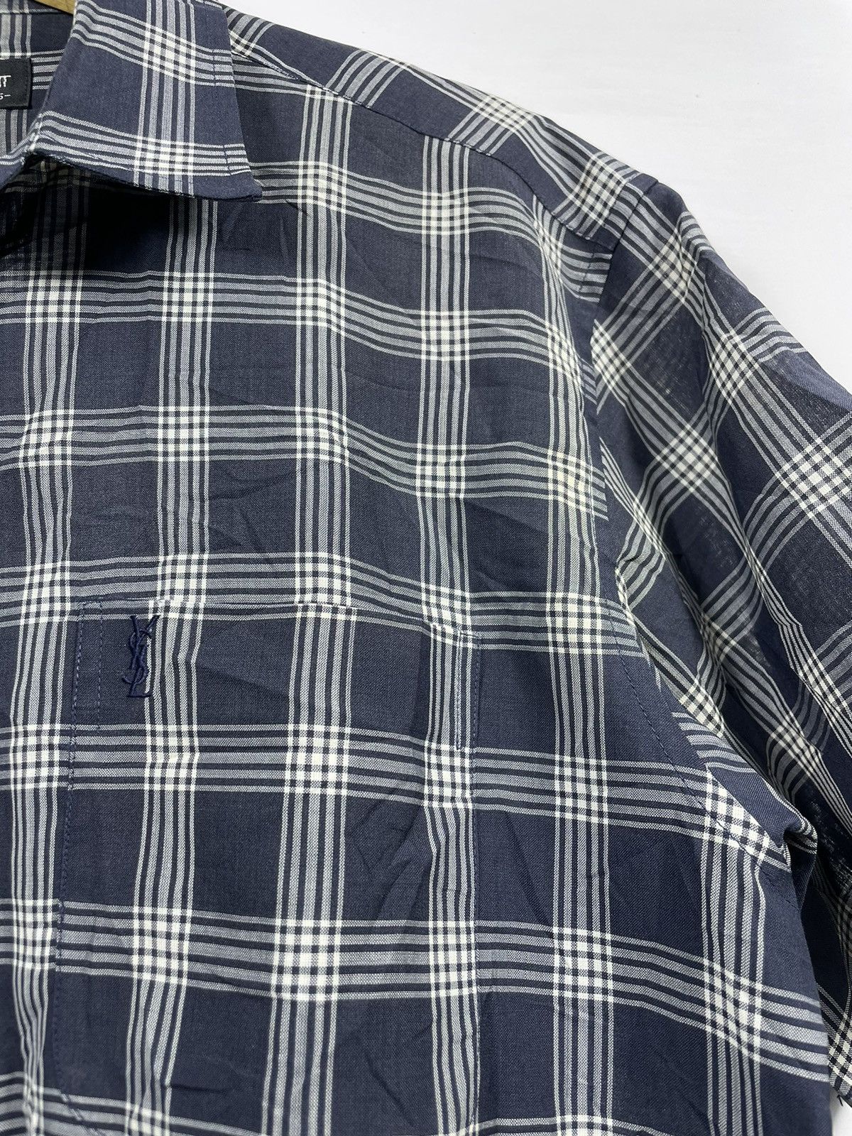 Yves Saint Laurent Vintage yvessaintlaurent shirts sumner style Size US L / EU 52-54 / 3 - 4 Thumbnail