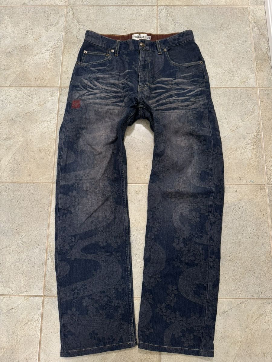 Karakuri Tamashii karakuri tamashii Wind flower denim Size US 30 / EU 46 - 1 Thumbnail