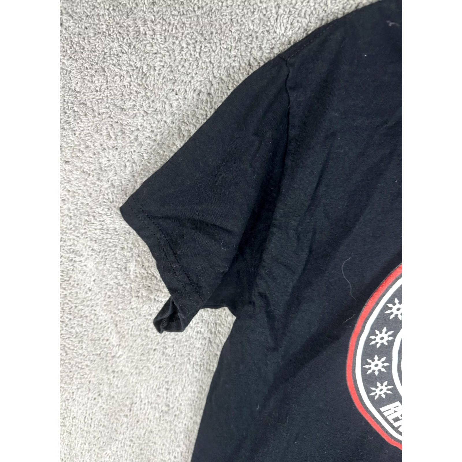 Vintage VINTAGE Official Ninja Webpage Shirt Mens Small Black Graphic Print 2000s Real Ultimate Power Mens Small Size US S / EU 44-46 / 1 - 2 Thumbnail