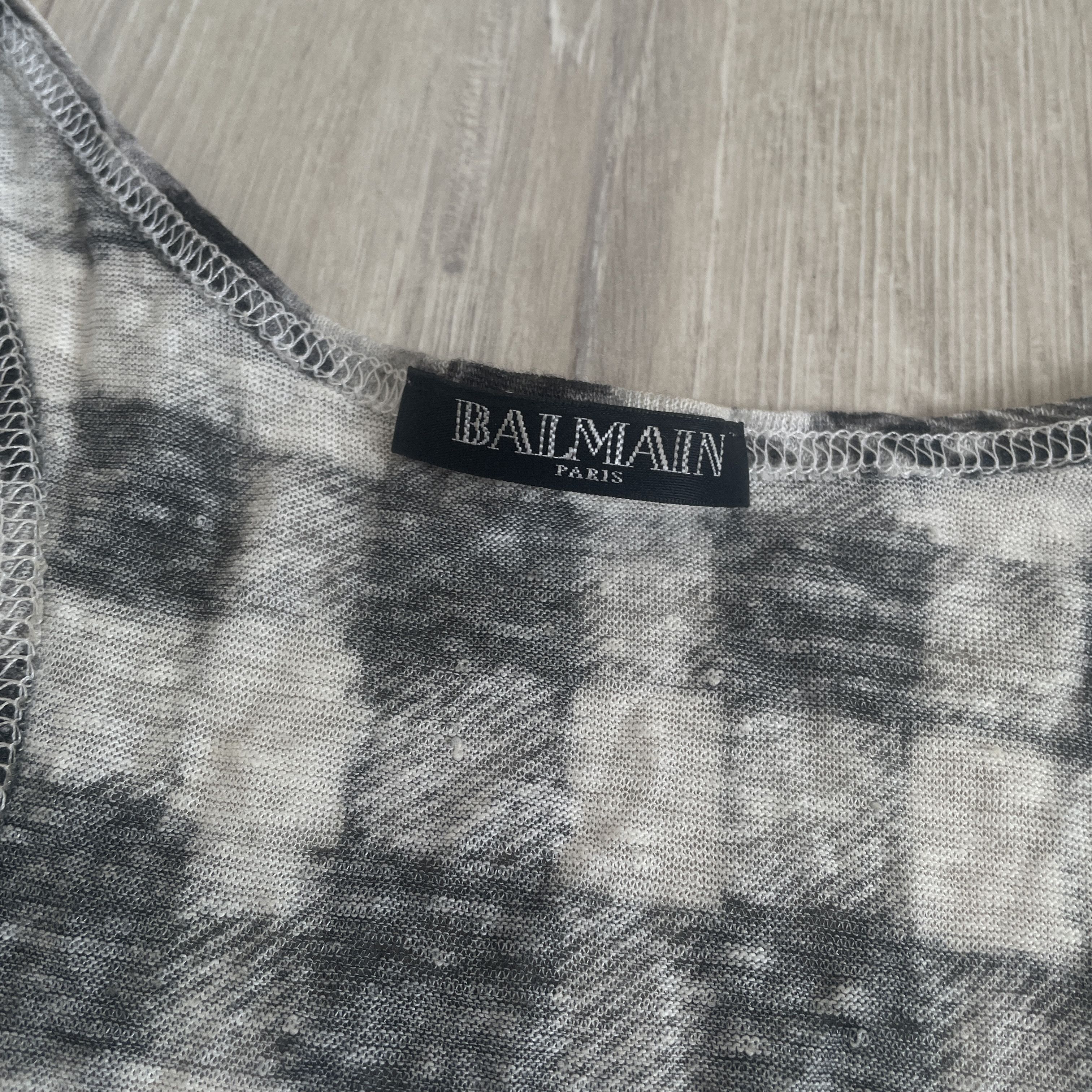 Balmain Balmain SS13 tank top Size S / US 4 / IT 40 - 4 Thumbnail