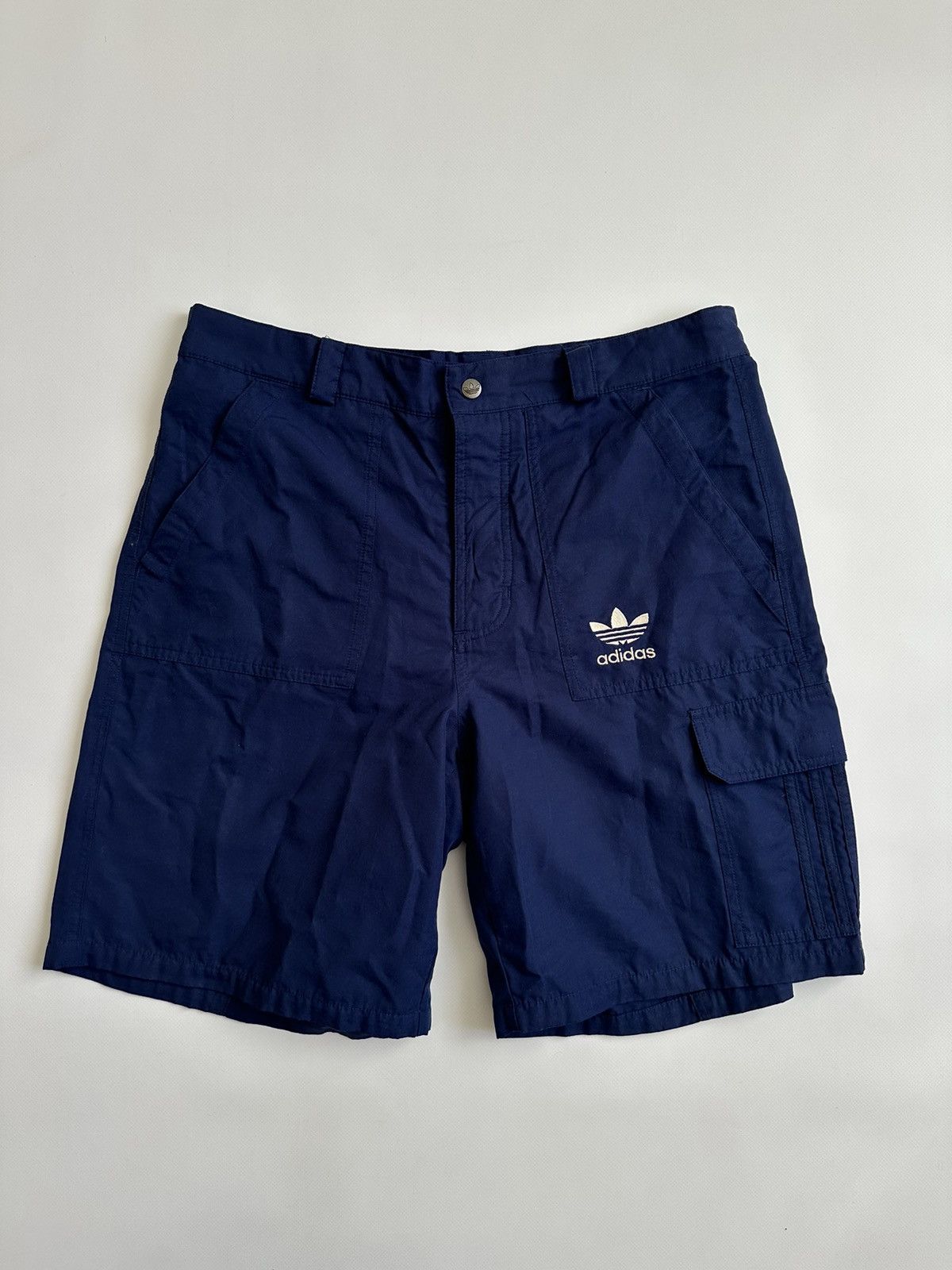 Adidas × Vintage Adidas vintage streetwear outdoor cargo shorts Size US 32 / EU 48 - 1 Thumbnail