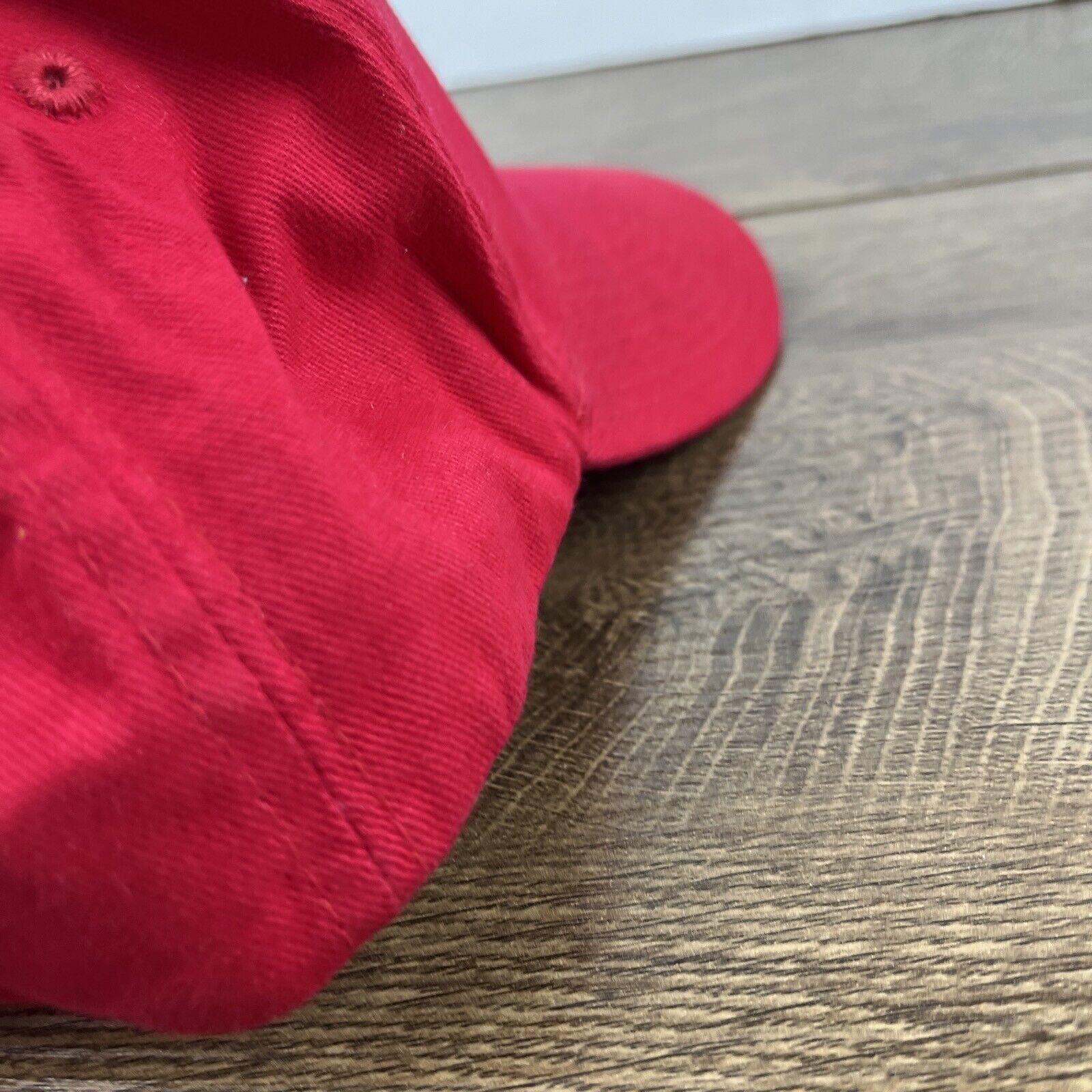 Other Plain Red Hat Baseball Cap Red Hat Adjustable Adult Size Hat Size ONE SIZE - 12 Thumbnail