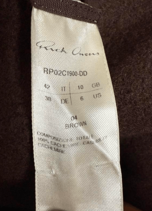 Rick Owens Rick Owens Brown Long Knit Cardigan Coat Size M / US 6-8 / IT 42-44 - 5 Thumbnail