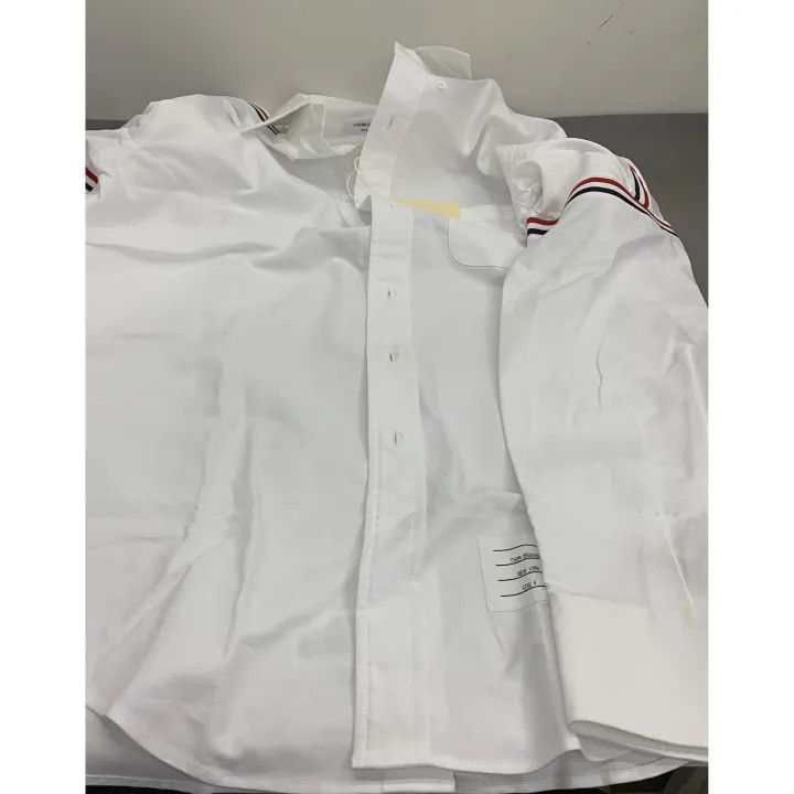 Thom Browne Thom Browne Long Sleeve Logo Shirt for Men -2507 Size US S / EU 44-46 / 1 - 7 Thumbnail