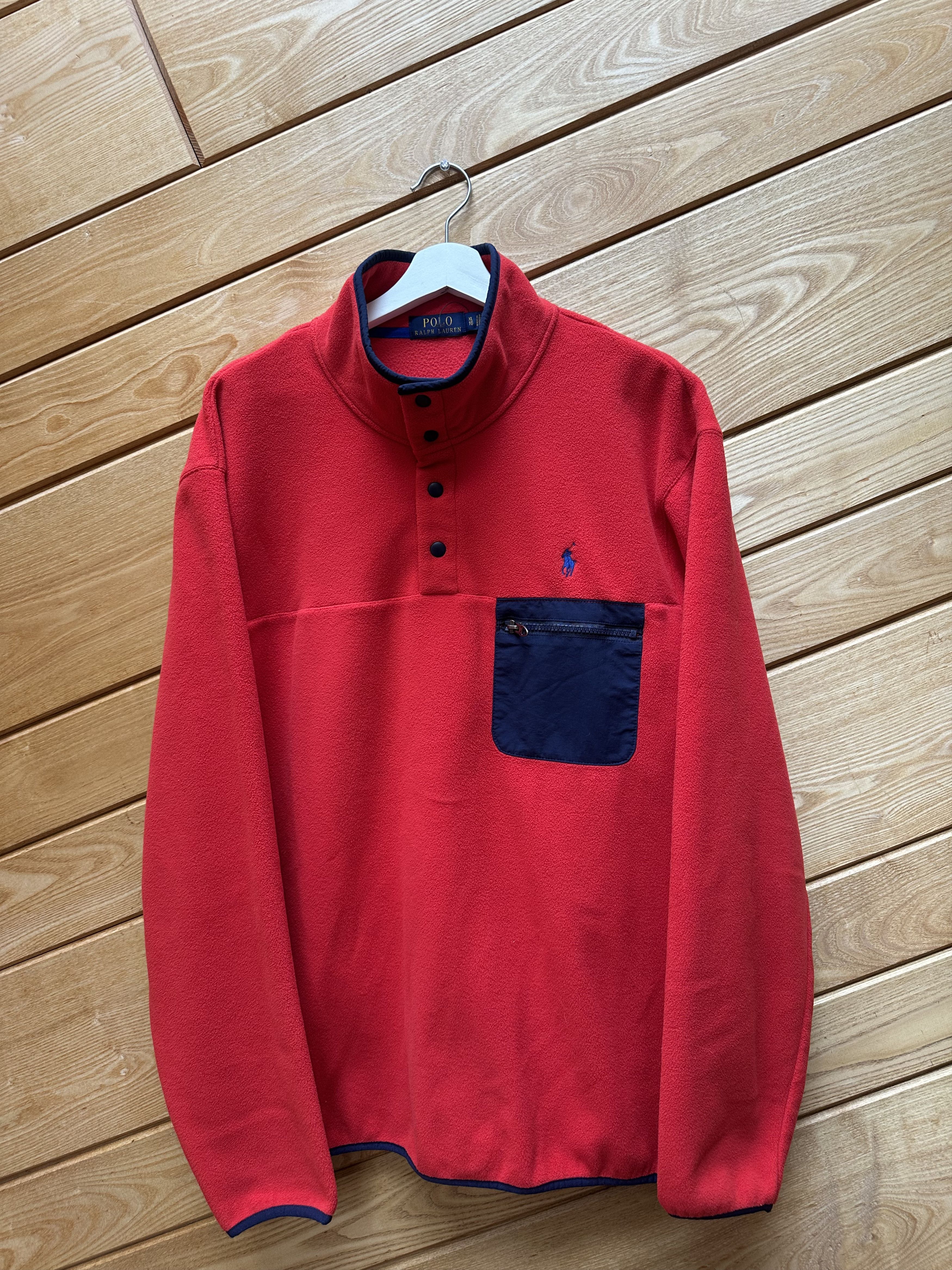 Polo Ralph Lauren Men’s Casual 1/3 Zip Sweater Fleece Polo Ralph Lauren Size US XL / EU 56 / 4 - 6 Thumbnail