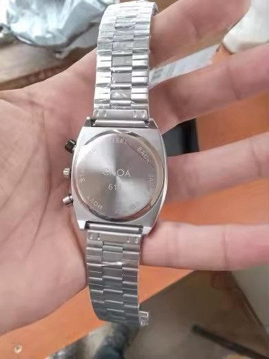 Other vintage retro silver stainless steel digital watch Size ONE SIZE - 4 Thumbnail