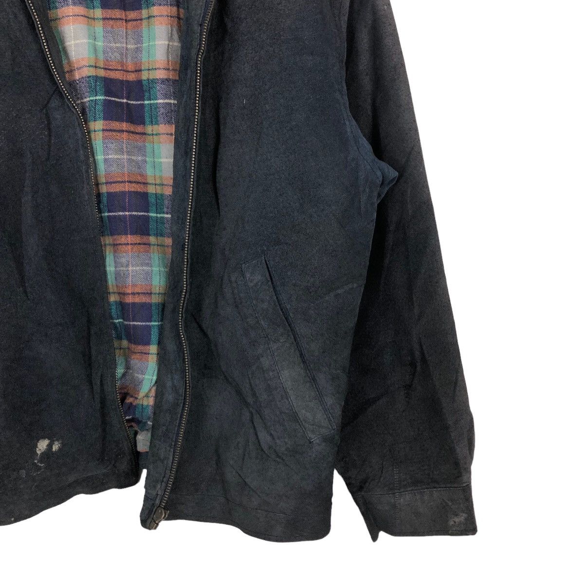 Japanese Brand 🔥Biker Genuine Leather Jacket Machope Issey Miyake Blanket Size US M / EU 48-50 / 2 - 5 Thumbnail