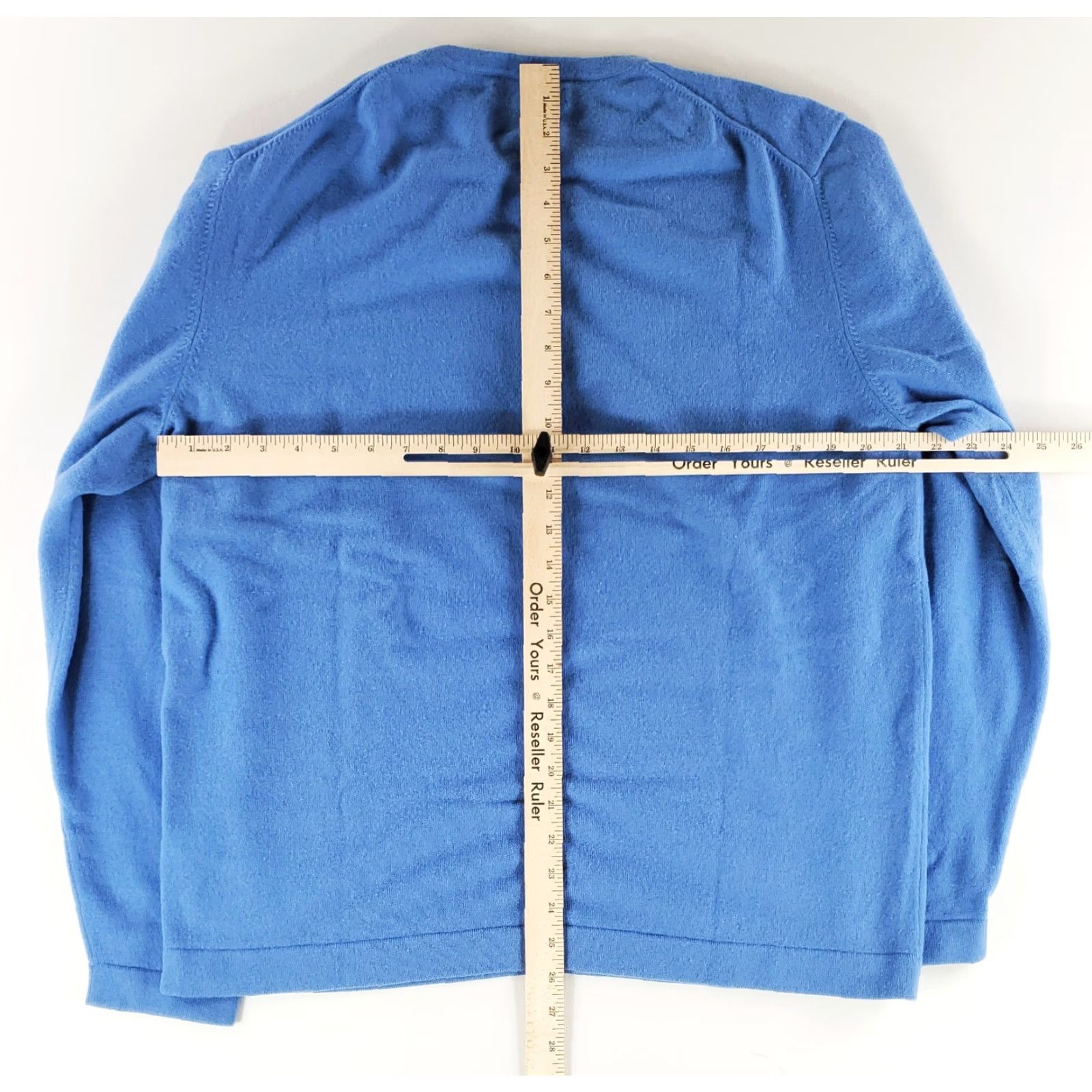 Banana Republic Banana Republic Pullover Sweater 100% Cashmere Blue Mens XL Size US XL / EU 56 / 4 - 6 Thumbnail